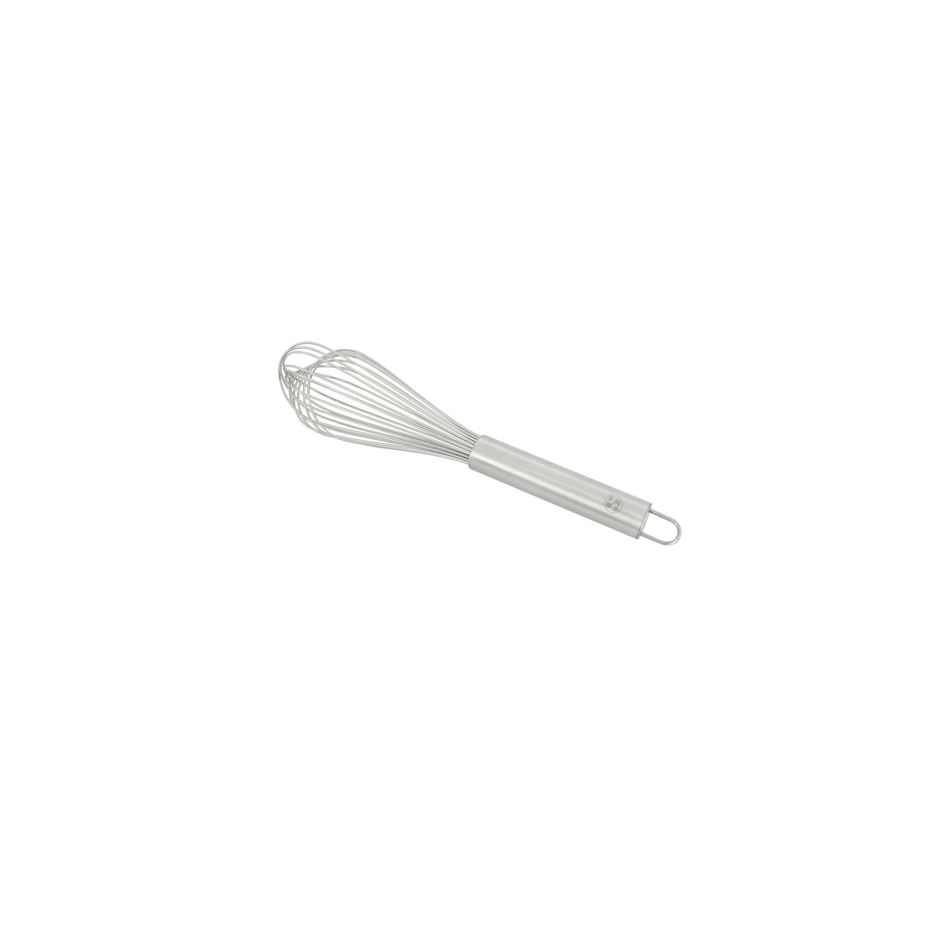 Schneebesen - mit handlichem Griff - Abm. 26,0 x 6,5 x 6,5 cm - Edelstahl - 170040-C