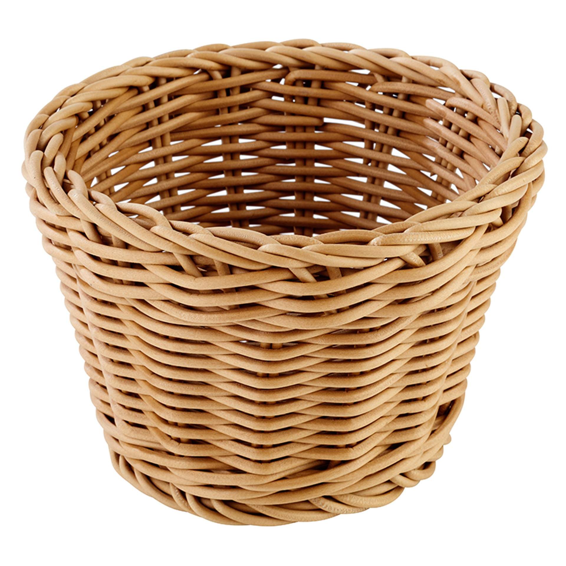 Korb - Serie Profi Line - beige - rund - Abm. 10,0 cm - Ø 13,0 cm - Polypropylen - 50621-B