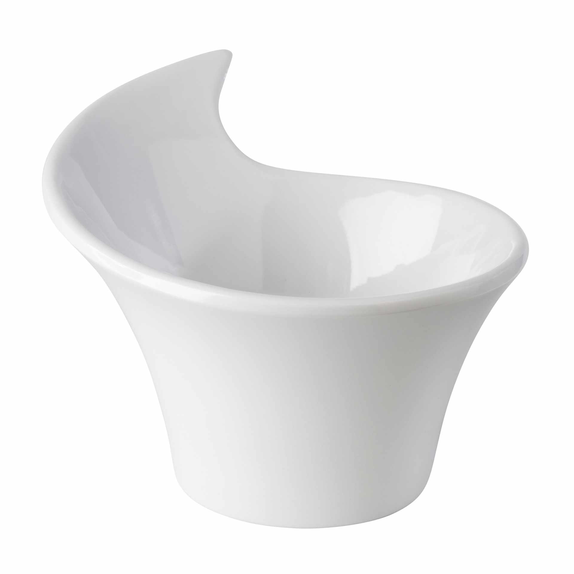 Schale - Serie Friendly - weiß - rechteckig - Abm. 8,5 x 7,0 x 6,0 cm - Inhalt 0,07 l - PET - 79041-B