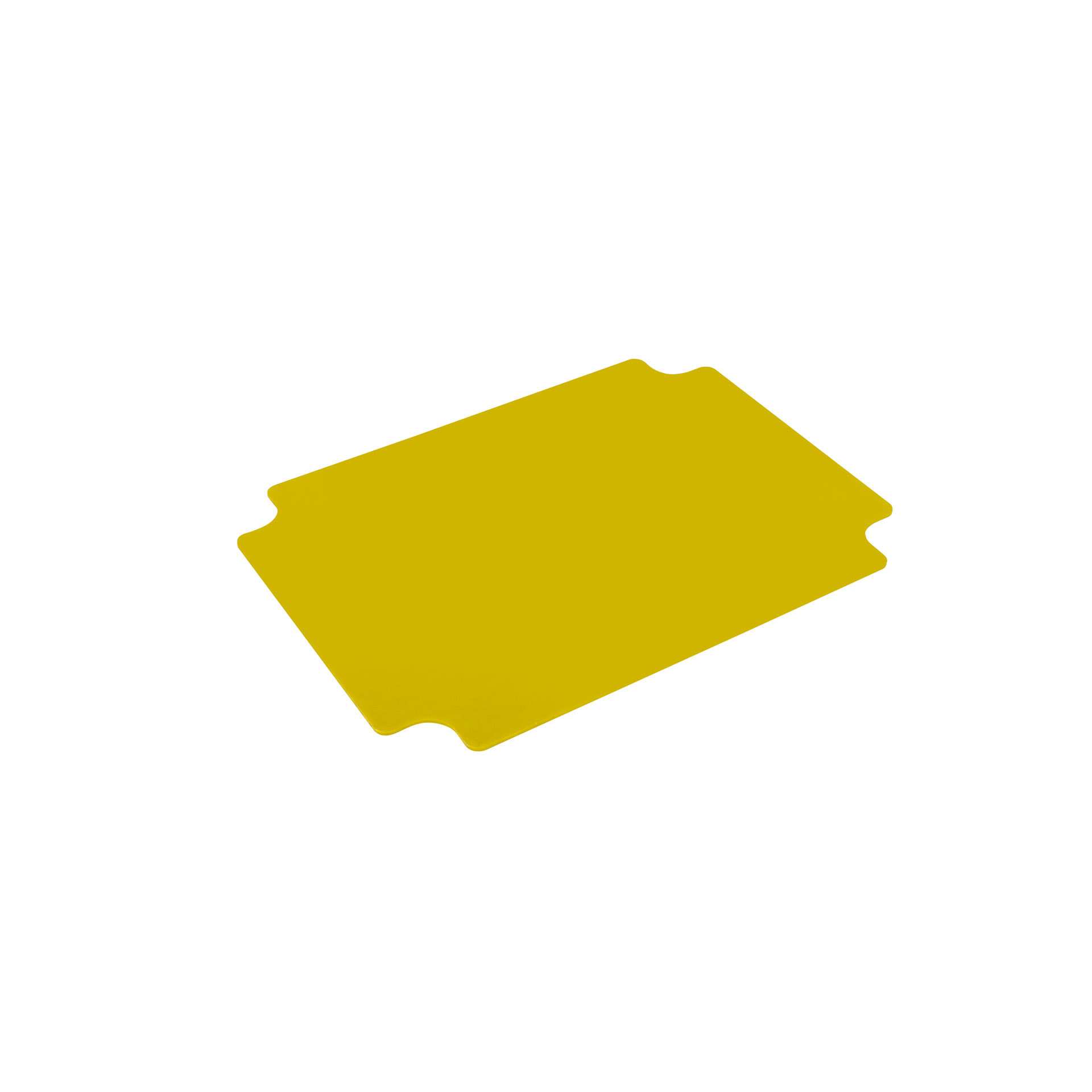 Ersatz-Schneidebrett - Set á 6 Stk. - gelb - Abm. 40,0 x 30,0 x 0,3 cm - HD-PE - 228354-C