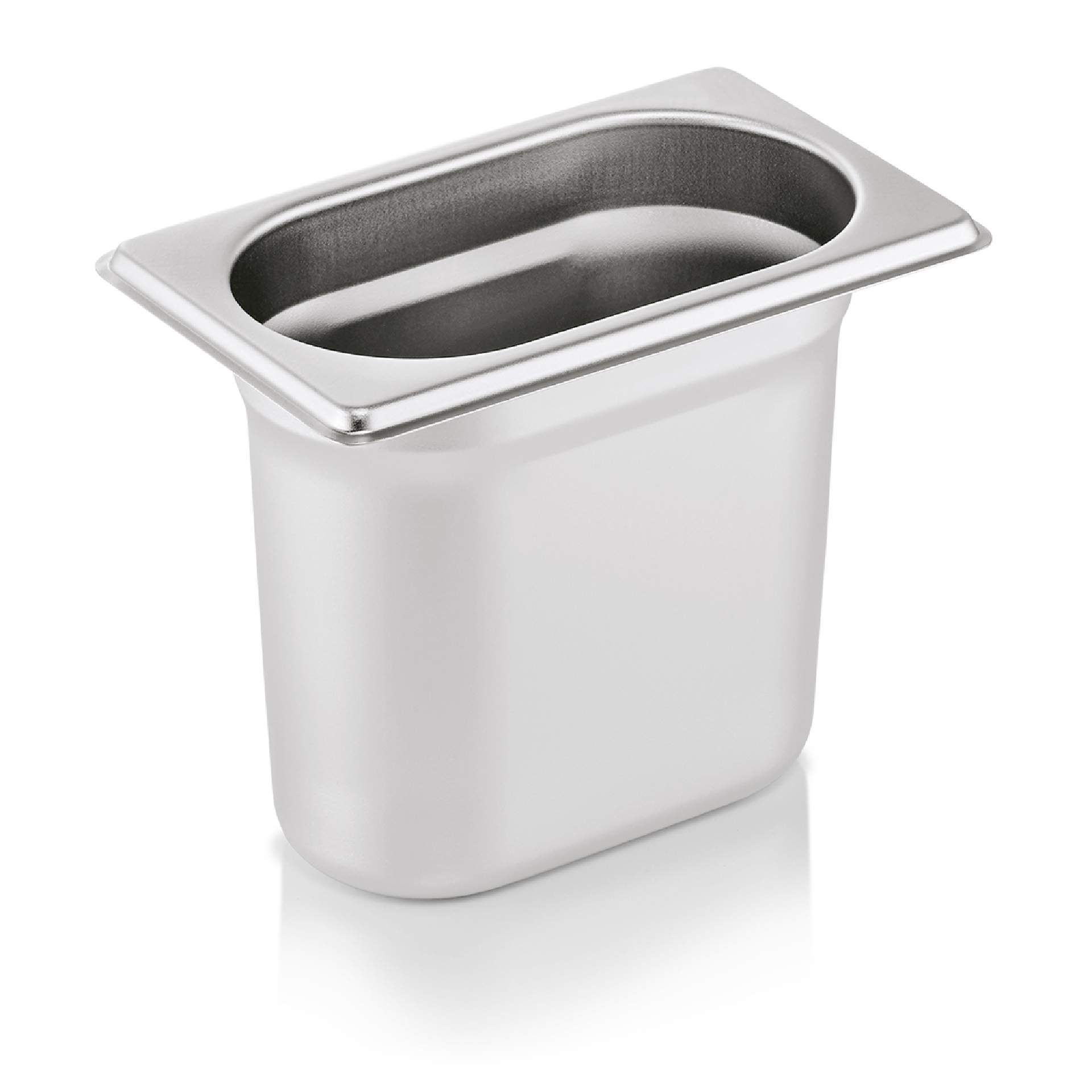 GN-Behälter - GN 1/9 - 150 mm - Serie 70 - Inhalt 1,5 l - Chromnickelstahl - 7019150-A