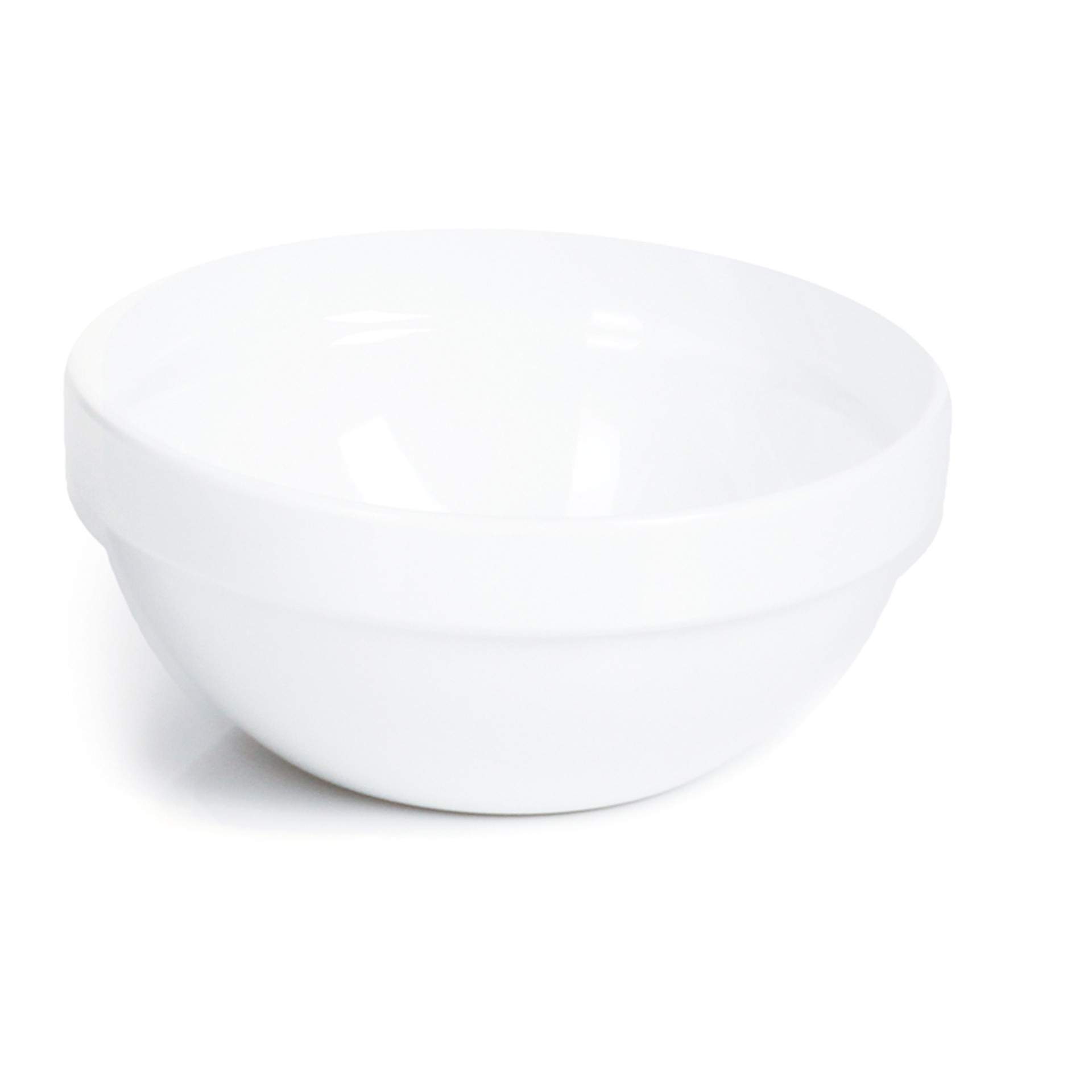 Schale - Serie Casual Maxi - weiß - rund - Abm. 10,5 cm - Ø 23,0 cm - Inhalt 2,50 l - Melamin - 83702-B