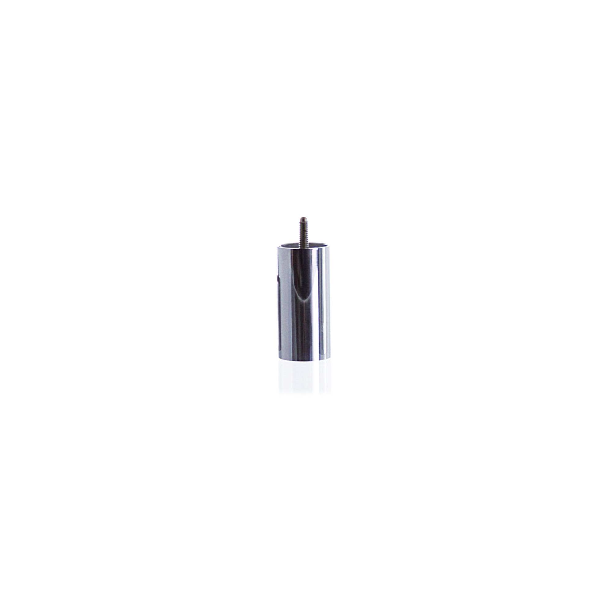 Zwischenstück - für Etagen-Tortenständer - Abm. 4,0 x 4,0 x 10,2 cm - Aluminium - 148007-C