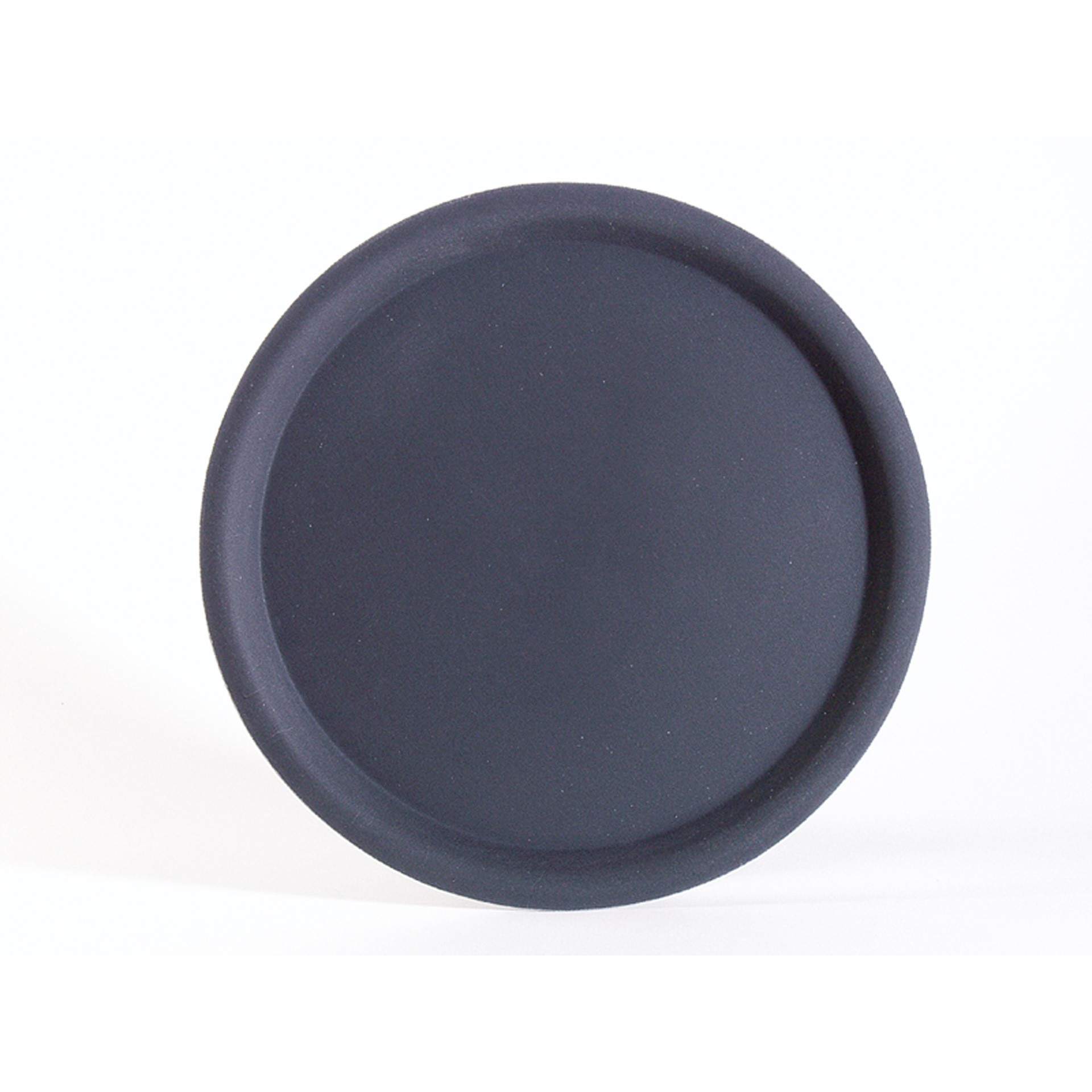 Serviertablett - rutschfeste Oberfläche - Serie Happy Hour - schwarz - rund - Abm. 1,5 cm - Ø 32,0 cm - glasfaserverstärkter Kunststoff - 510-B