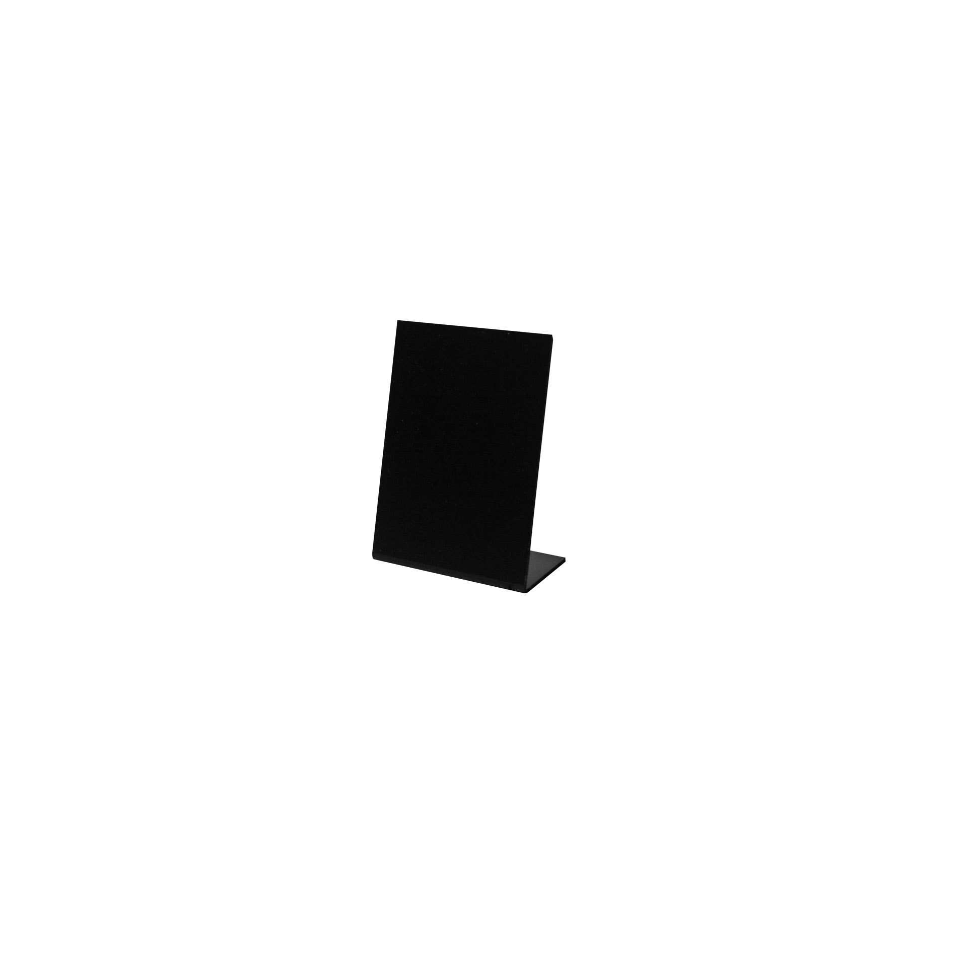 Tischaufsteller - Set à 5 Stück - schwarz - Abm. 7,0 x 10,5 x 16,5 cm - PVC - 198950-C