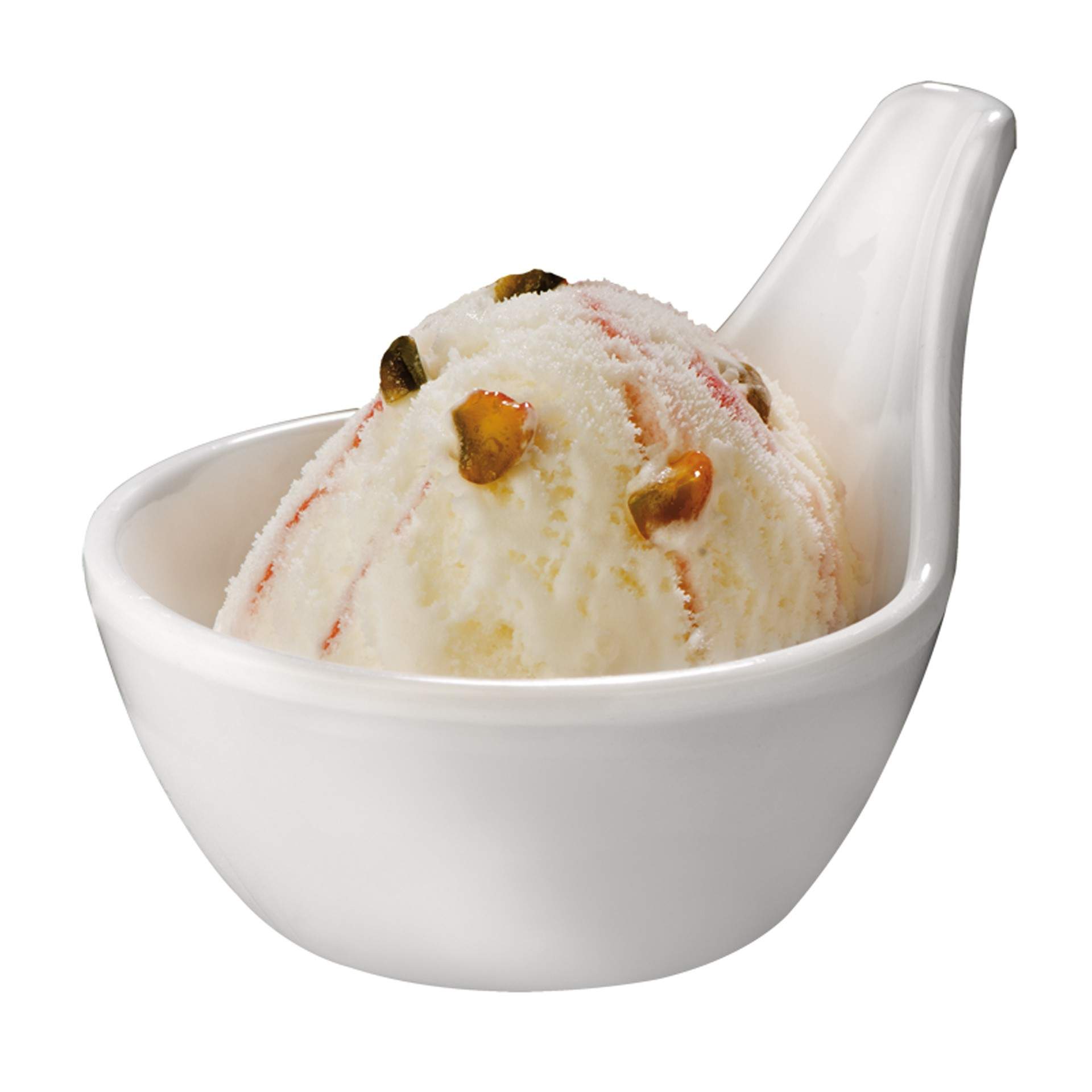 Schälchen - für 3 Gourmet-Portionen - Serie Gourmet - weiß - Abm. 6,0 cm - Ø 7,0 cm - Inhalt 0,05 l - Melamin - 84018-B