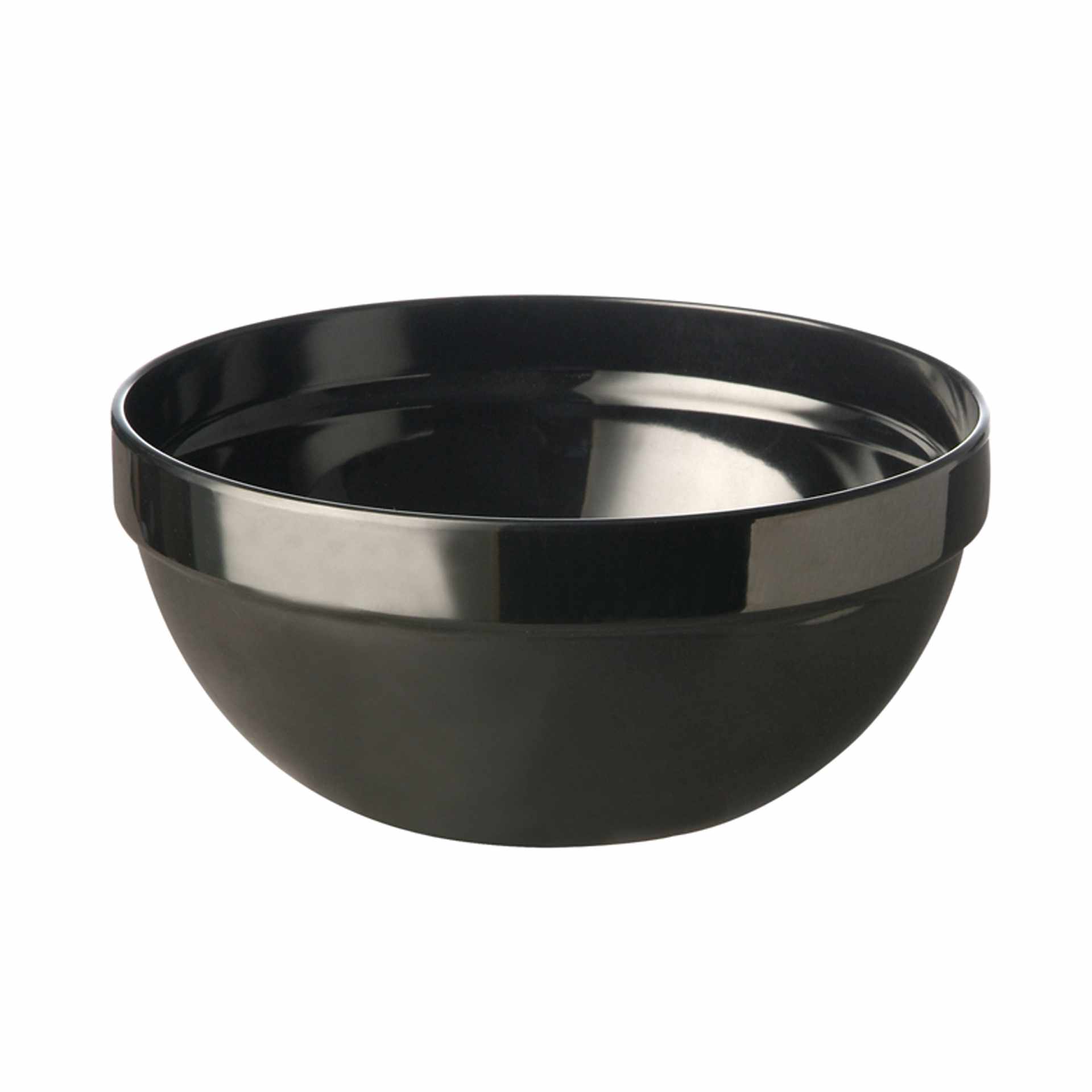 Schale - Serie Friendly - schwarz - rund - Höhe 9,0 cm - Ø 20 cm - Inhalt 1,8 l - PET - 79027-B