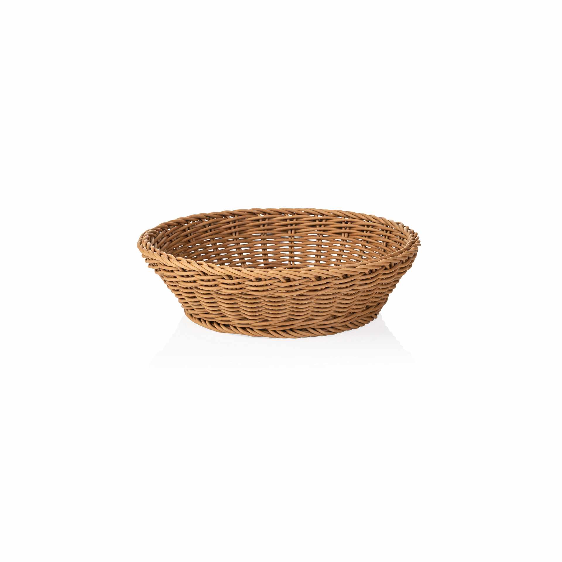 Korb - beige - Höhe 7,0 cm - Ø 29 cm - Polypropylen - 5074229-A