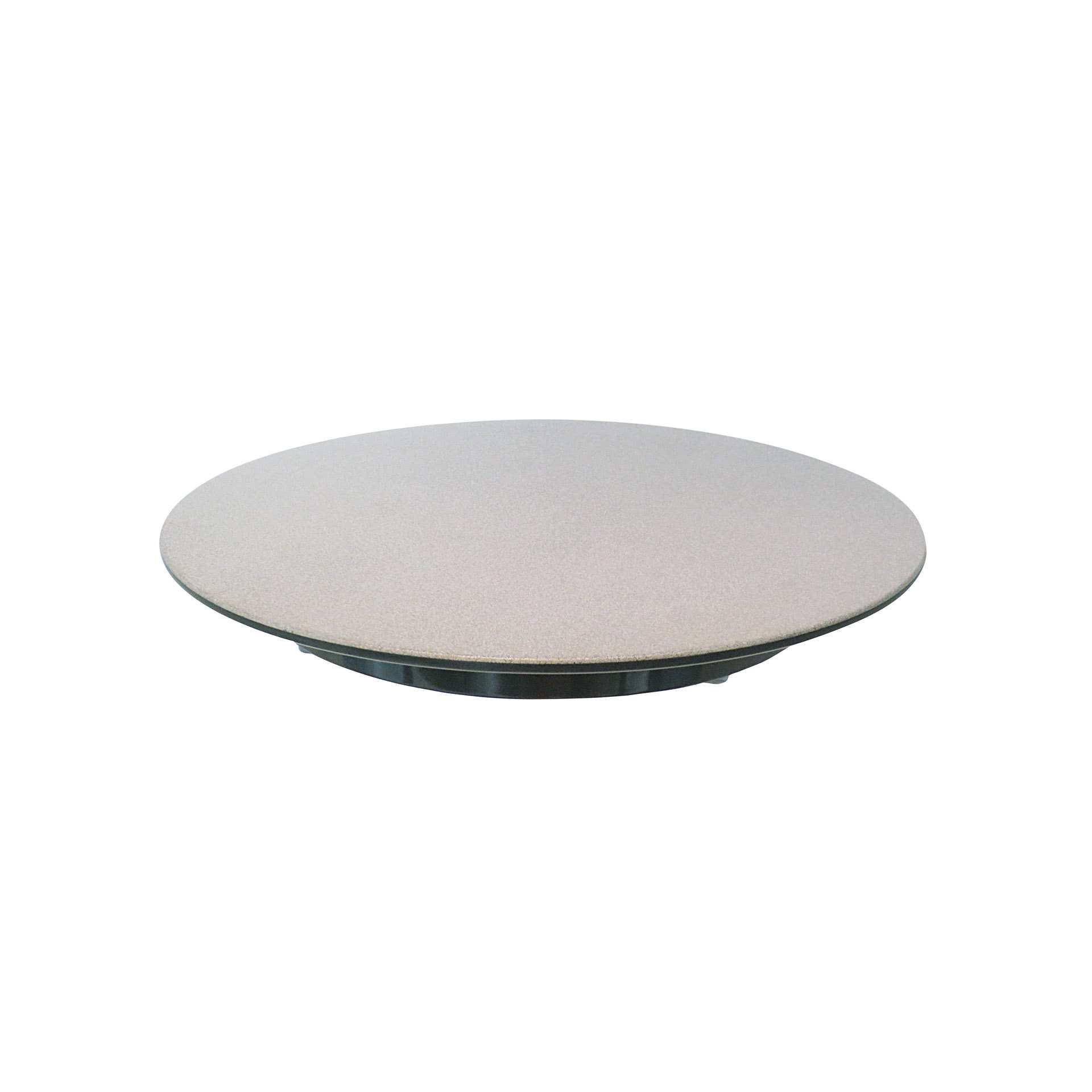 Tortenplatte - silber / schwarz - Abm. 32,0 x 32,0 x 3,0 cm - Melamin - 227227-C