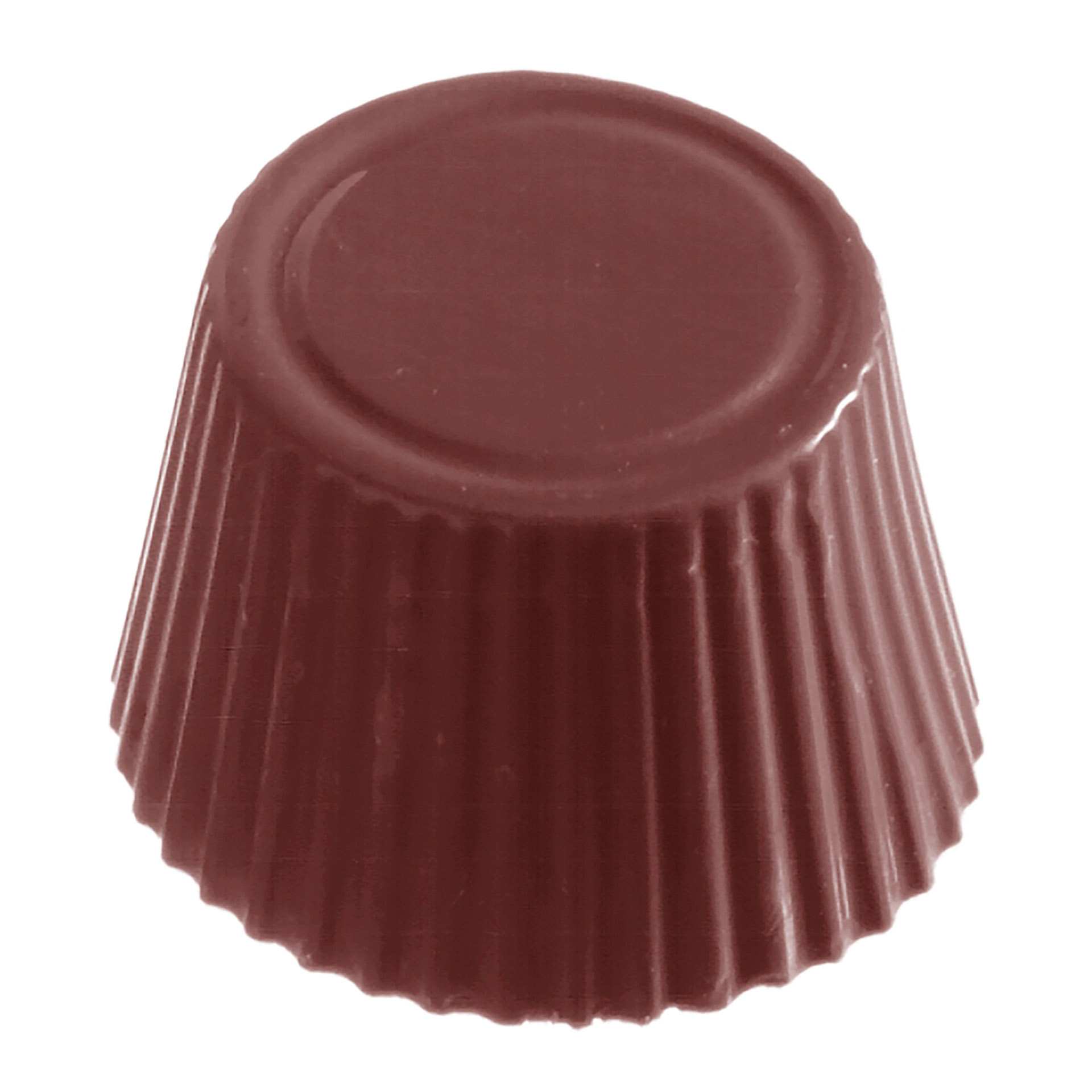 Schokoladen-Form - Tasse rund - Abm. 27,5 x 13,5 x 2,4 cm - Polycarbonat - 421002-C