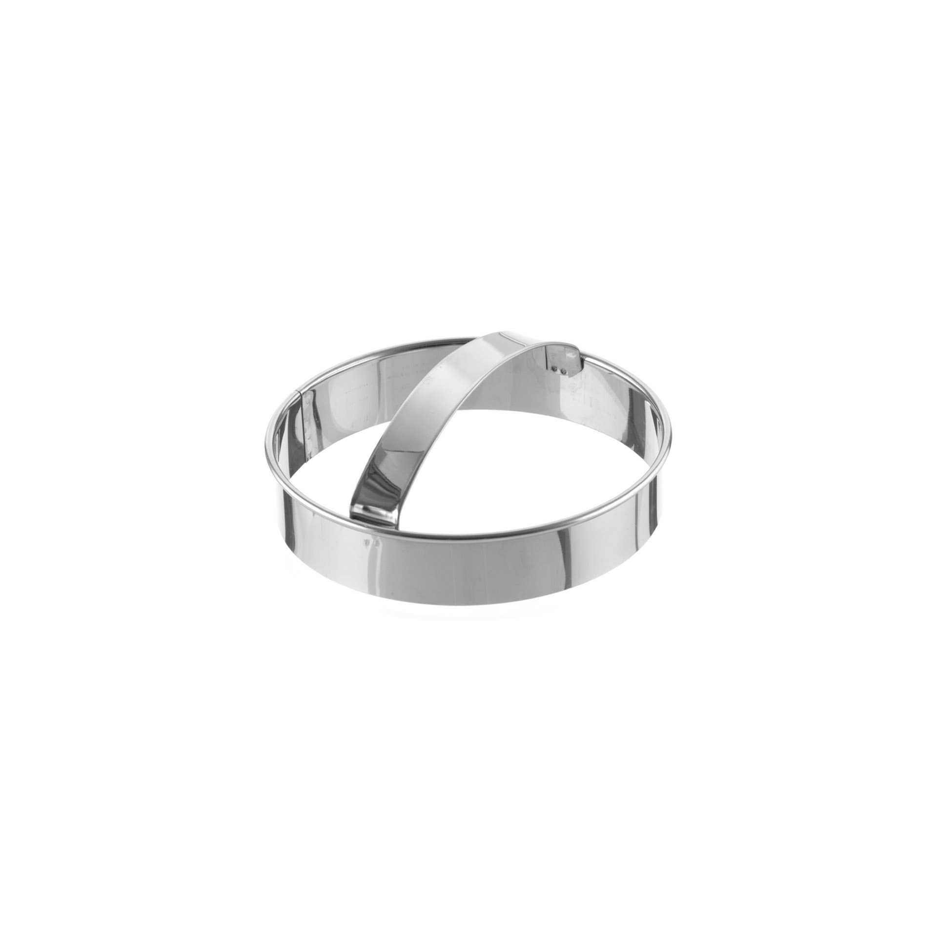 Ausstecher - glatt - rund - Höhe 5,5 cm - Ø 12,0 cm - Edelstahl - 199700-C