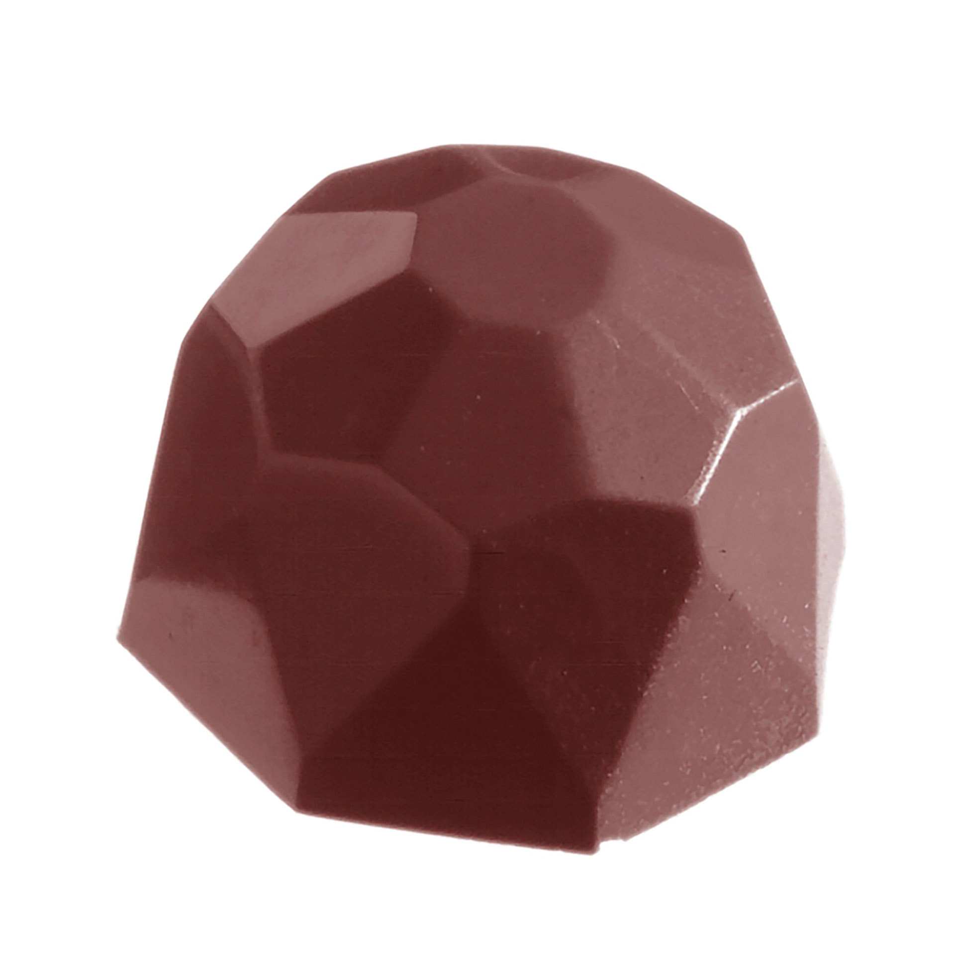 Schokoladen-Form - Diamant klein - Abm. 27,5 x 13,5 x 2,4 cm - Polycarbonat - 421521-C