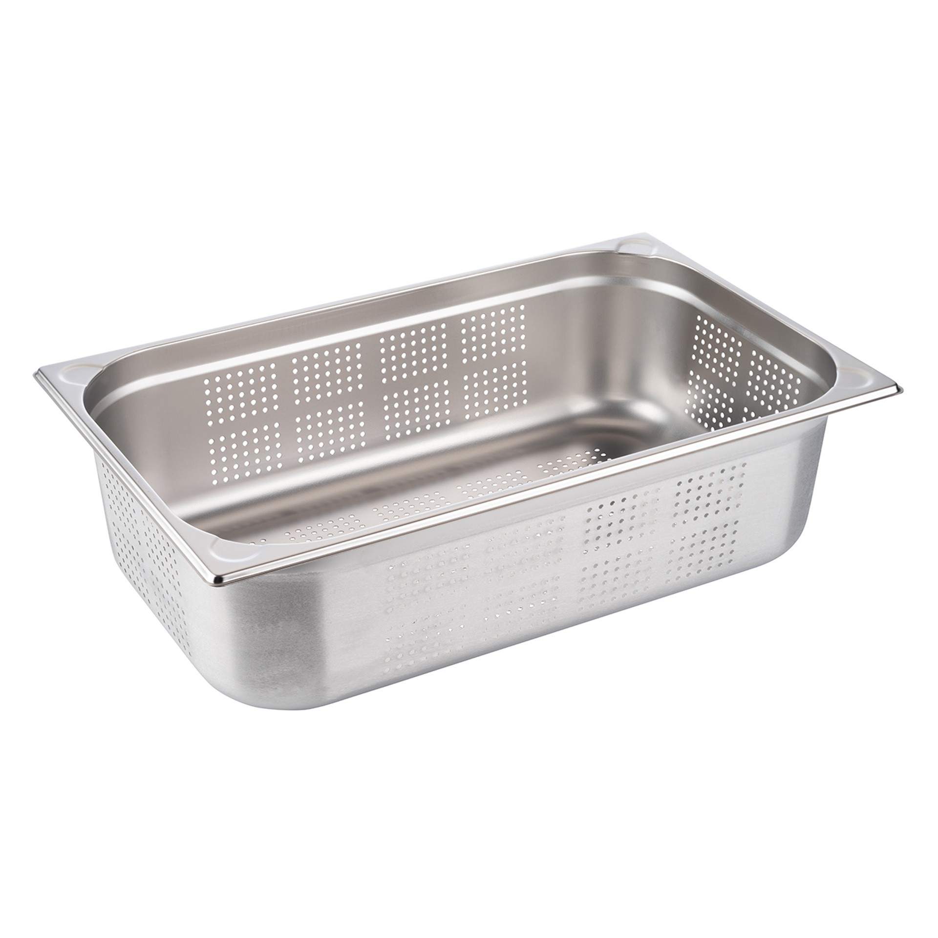 GN-Behälter - gelocht - Inhalt 21,0 l - GN 1/1 (530 x 325 mm) - 150 mm - Edelstahl - 81909-B