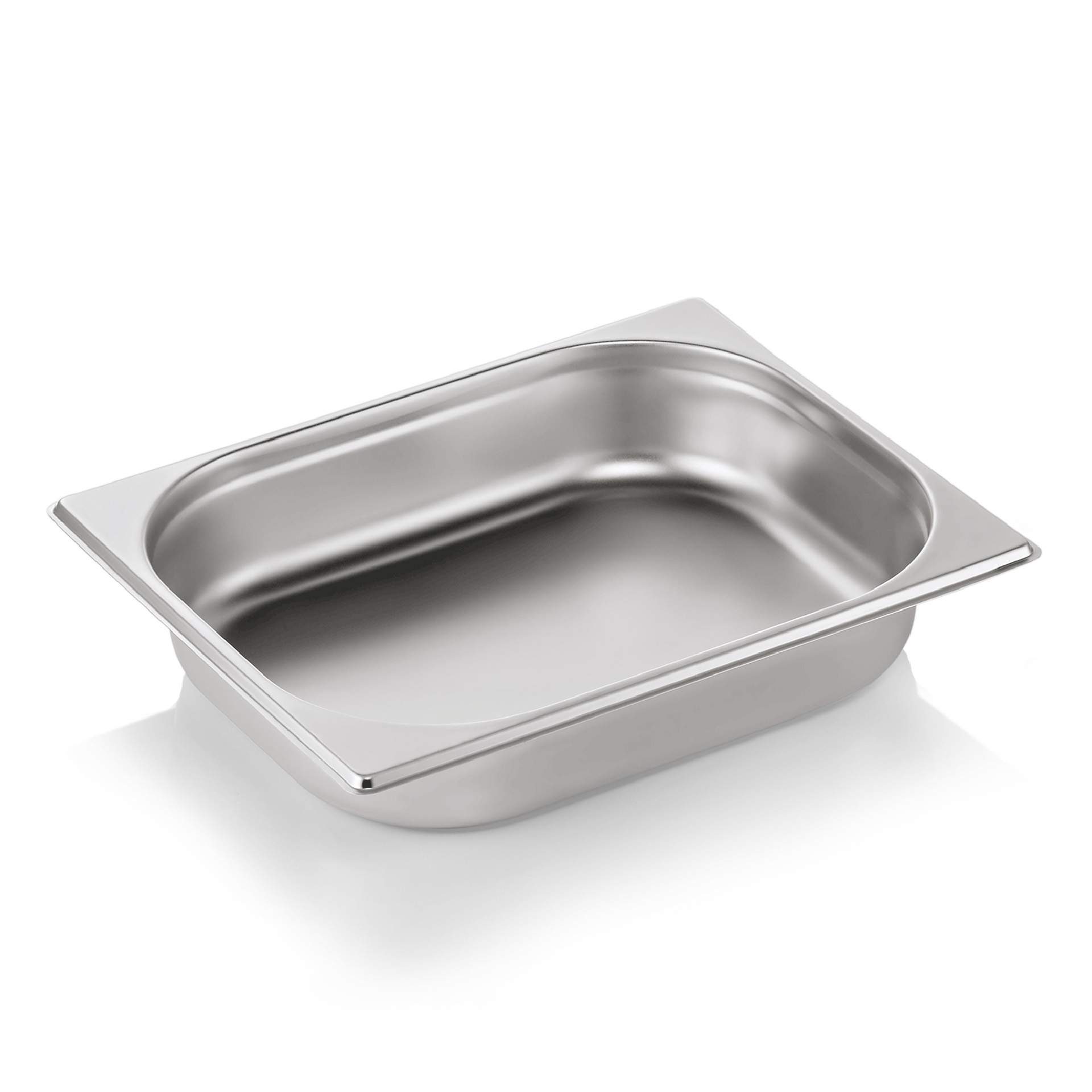 GN-Behälter - GN 1/2 - 65 mm - Serie 70 - Inhalt 4,0 l - Chromnickelstahl - 7012065-A