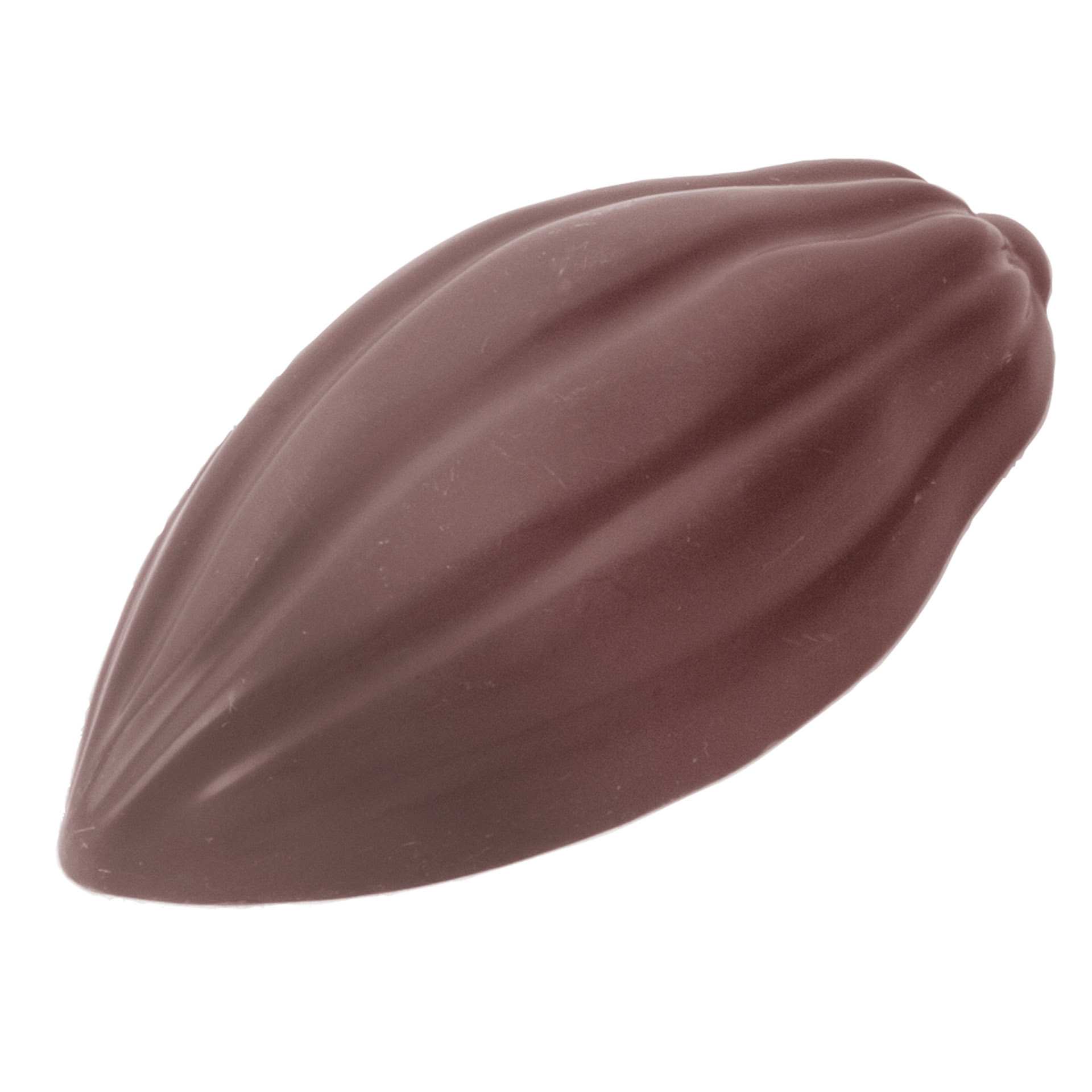 Schokoladen-Form - Kakaobohne - Abm. 27,5 x 17,5 x 2,6 cm - Polycarbonat - 422370-C