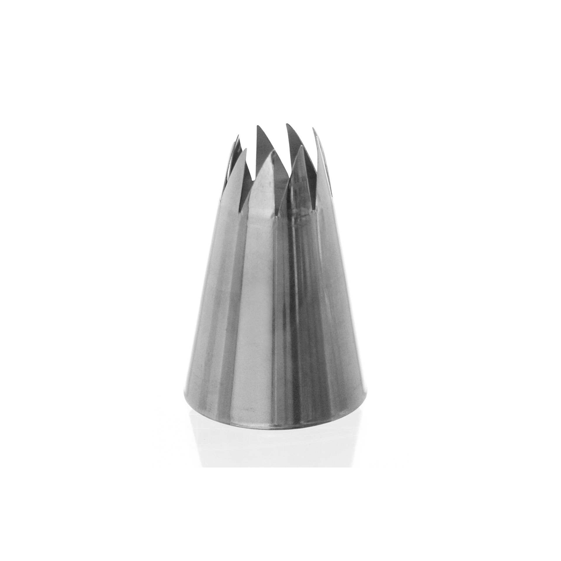 Garniertülle - Blüte offen groß - Abm. 3,5 x 3,5 x 5,2 cm - Edelstahl - 197430-C