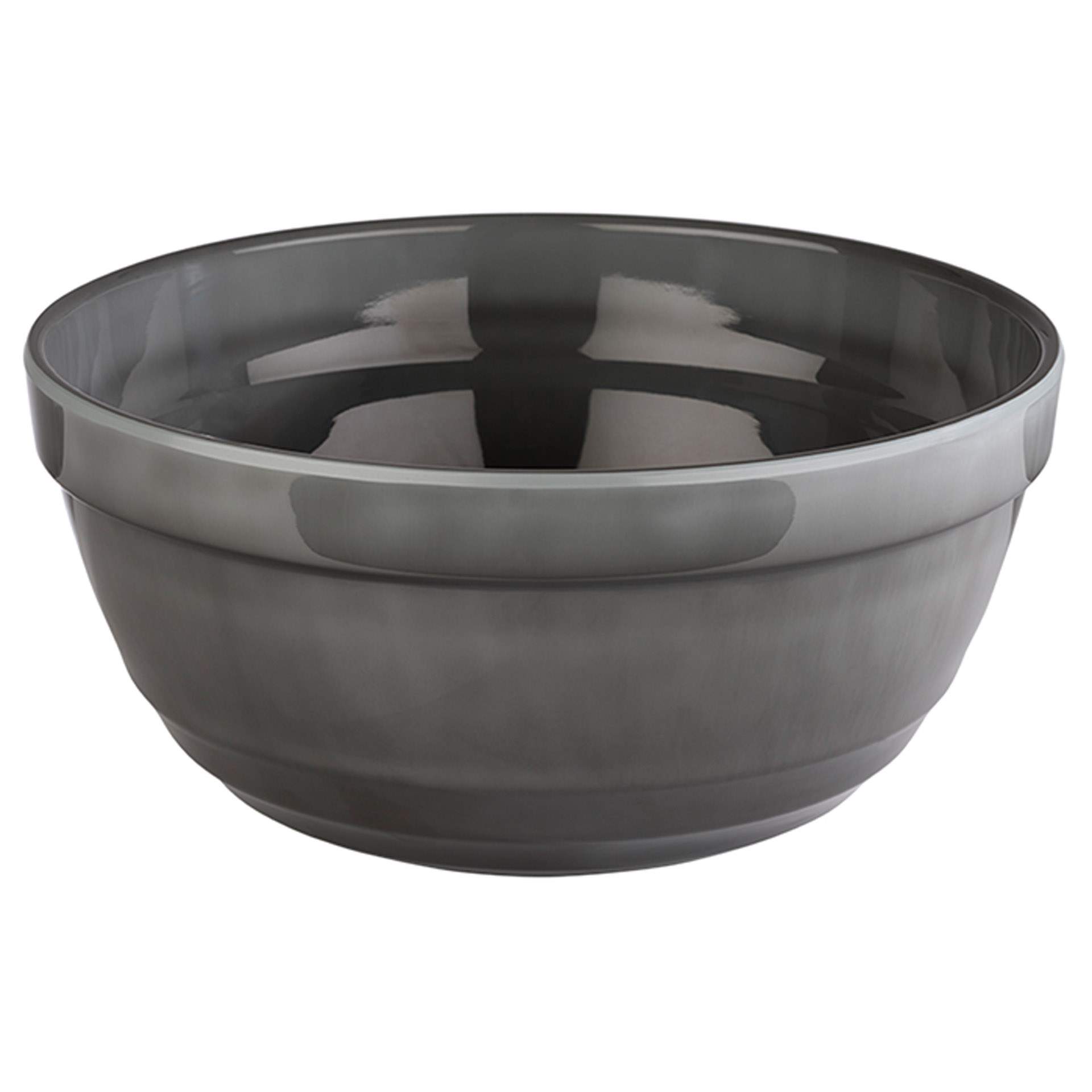 Schale - Serie Emma - grau - Höhe 10,5 cm - Ø 23,0 cm - Inhalt 2,30 l - Melamin - 85108-B
