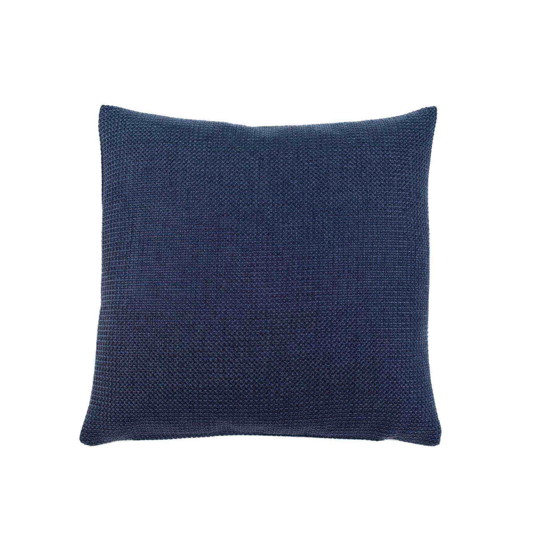 Kissenhülle - mit Reißverschluss - Serie DALLAS - dunkelblau - Abm. 60 x 60 cm - Polyester - 85083-51-6060-D