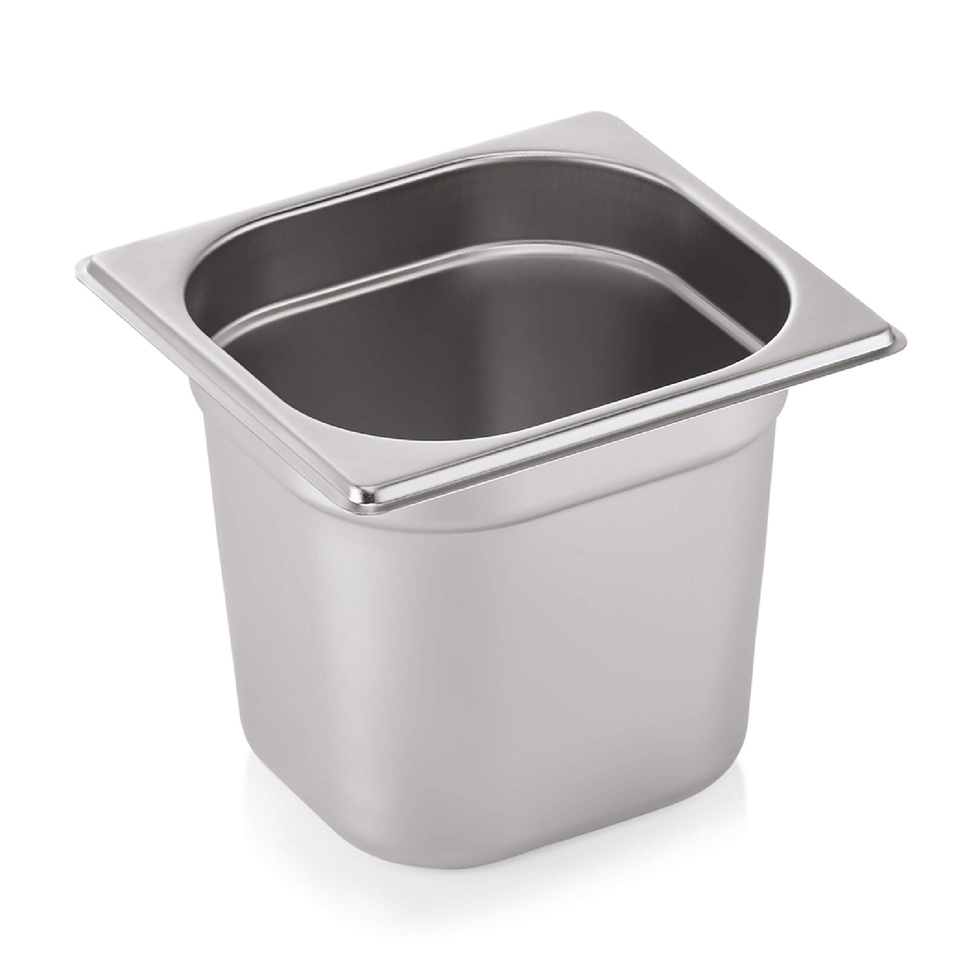 GN-Behälter - Serie Eco-Line - GN 1/6 - 150 mm - Inhalt 2,4 l - Chromnickelstahl - 7516150-A