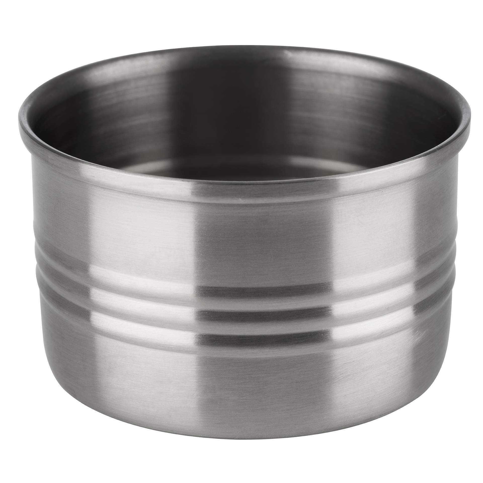 Snackcan - matt - Abm. 4,0 cm - Ø 6,5 cm - Inhalt 0,12 l - Edelstahl - 40654-B