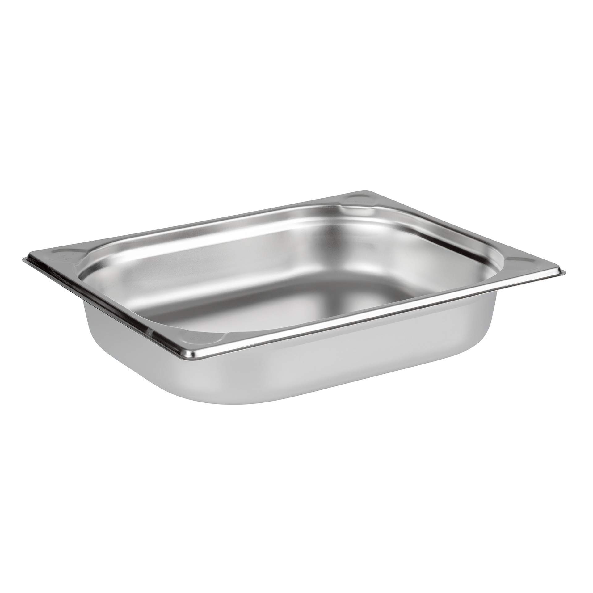GN-Behälter - Inhalt 4,0 l - GN 1/2 (325 x 265 mm) - 65 mm - Edelstahl - 81202-B
