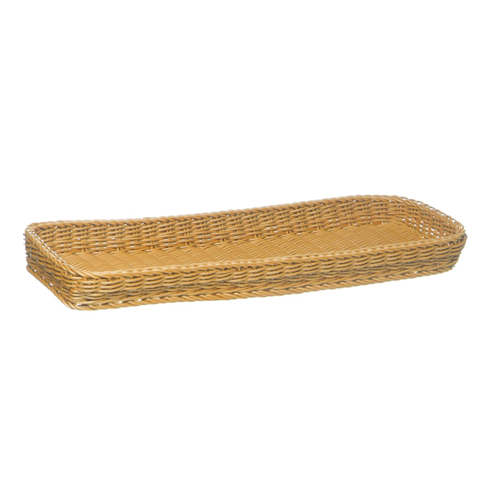 Brotkorb - Serie Profi Line - hellbeige - eckig - Abm. 60 x 20 x 5 cm - Polypropylen - 50910-B