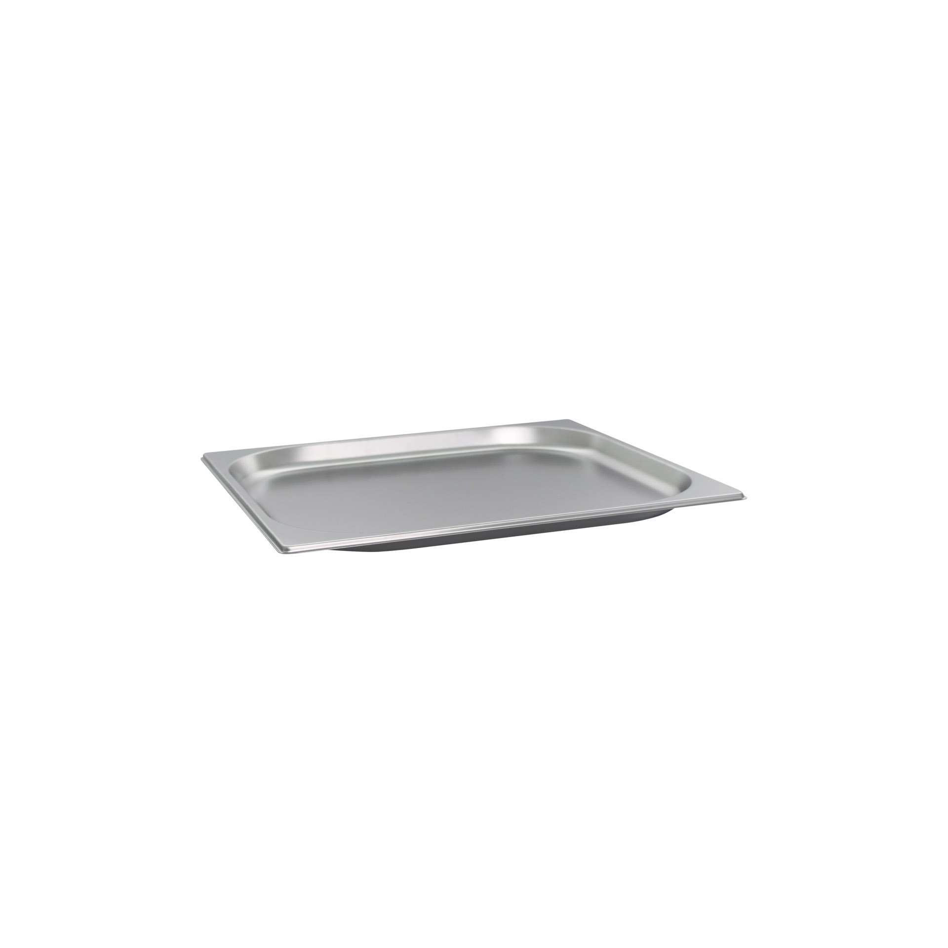 GN-Behälter - Abm. 35,4 x 32,5 x 2,0 cm - Inhalt 1,3 l - GN 2/3 (354 x 325 mm) - 20 mm - Edelstahl - 530210-C