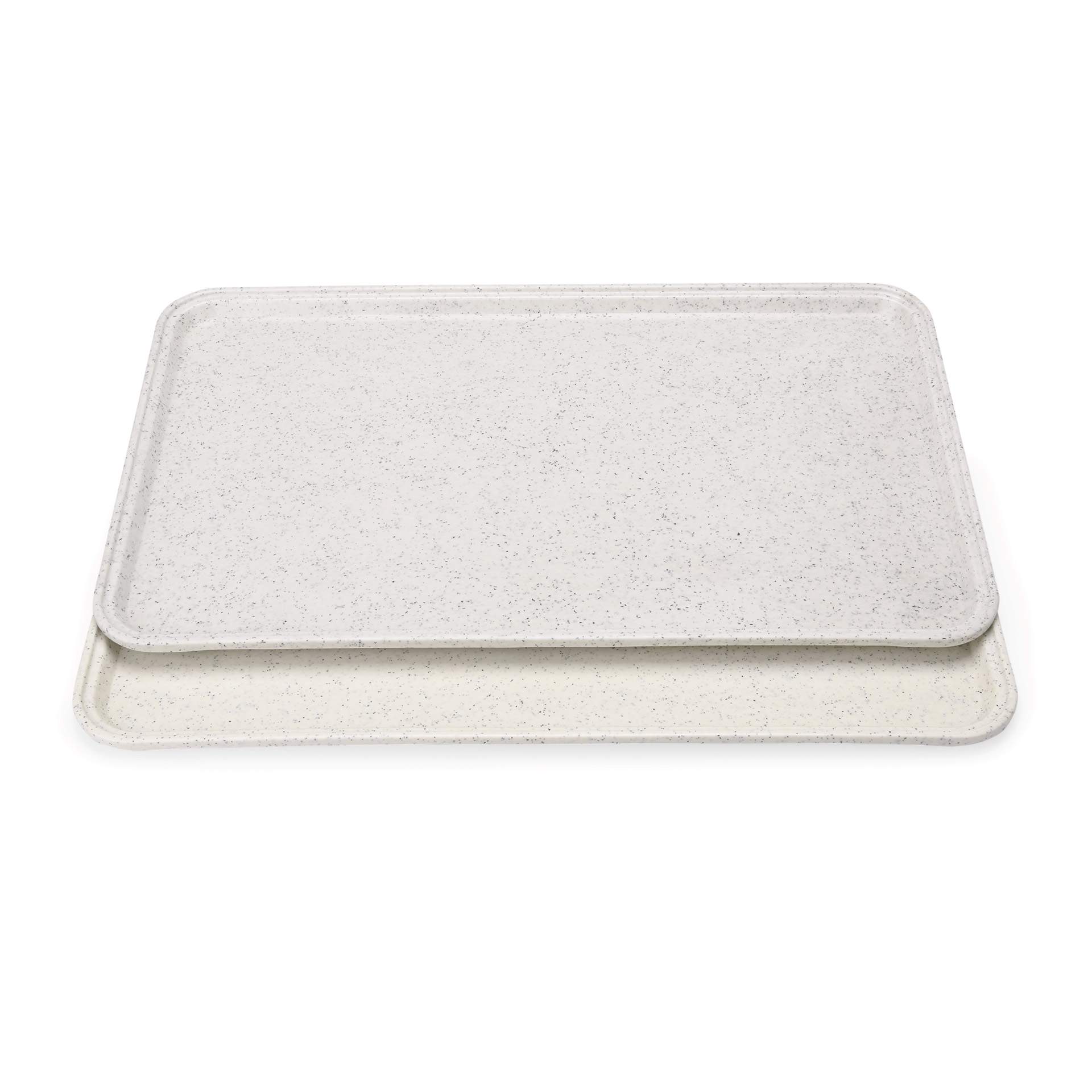 GN-Tablett - Randverstärkung - Serie 9710 - hellgrau - GN 1/1 (530 x 325 mm) - Polyester