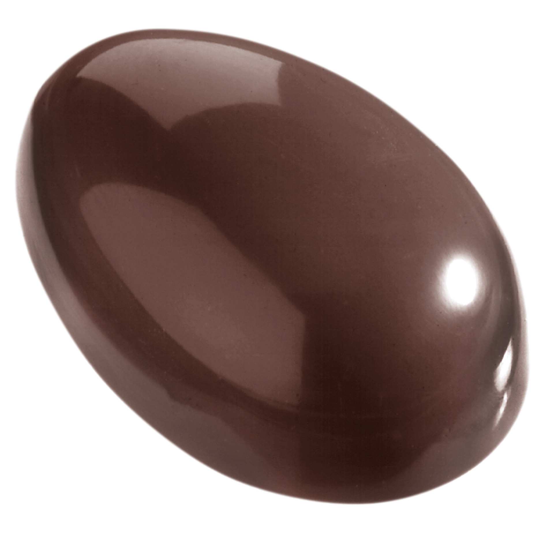 Schokoladen-Form - Ei glatt - Abm. 27,5 x 13,5 x 2,8 cm - Polycarbonat - 421251-C