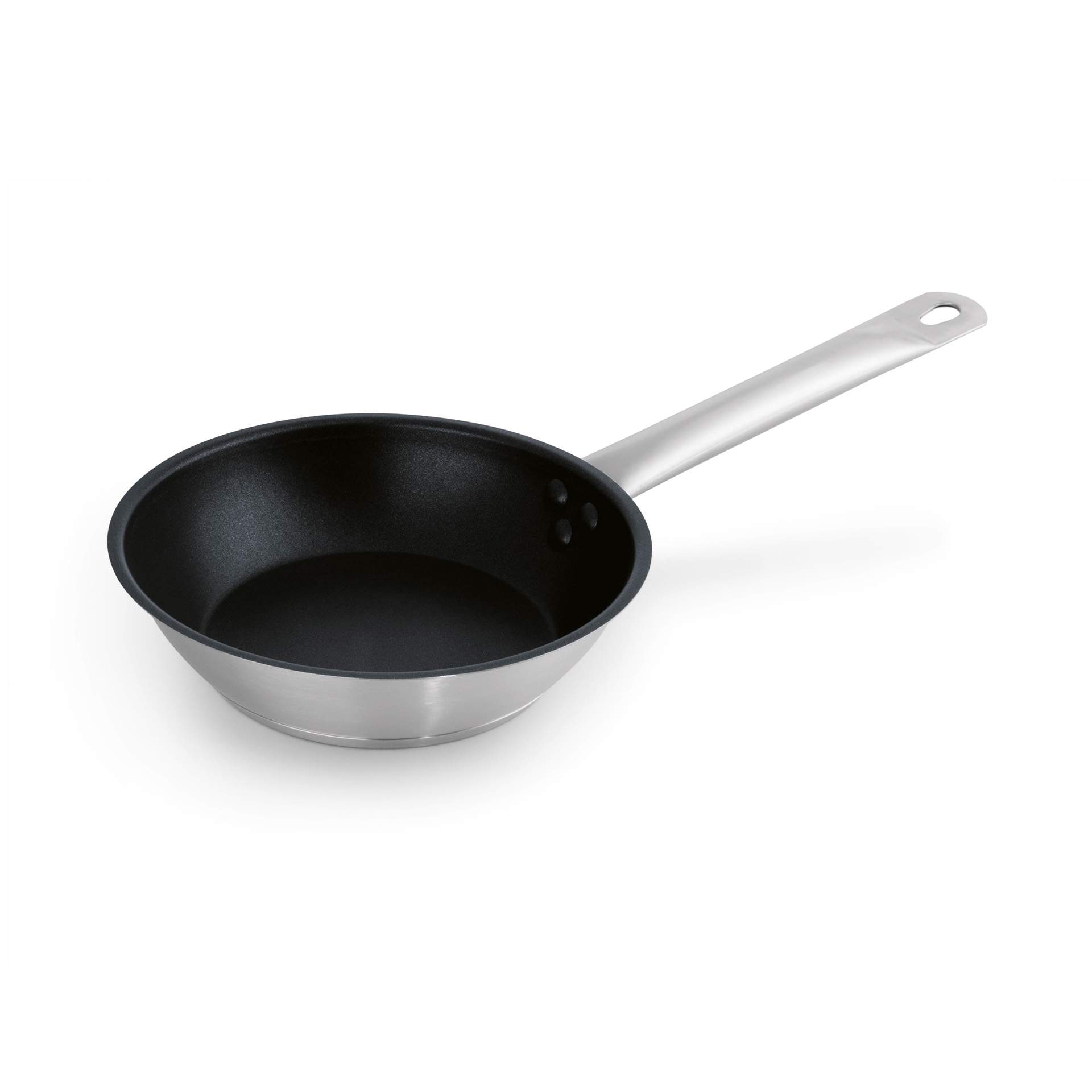 Pfanne - mit PTFE Antihaftbeschichtung - Serie 5100 - Abm. 5,0 cm - Ø oben 36 cm - Chromnickelstahl - 5141360-A