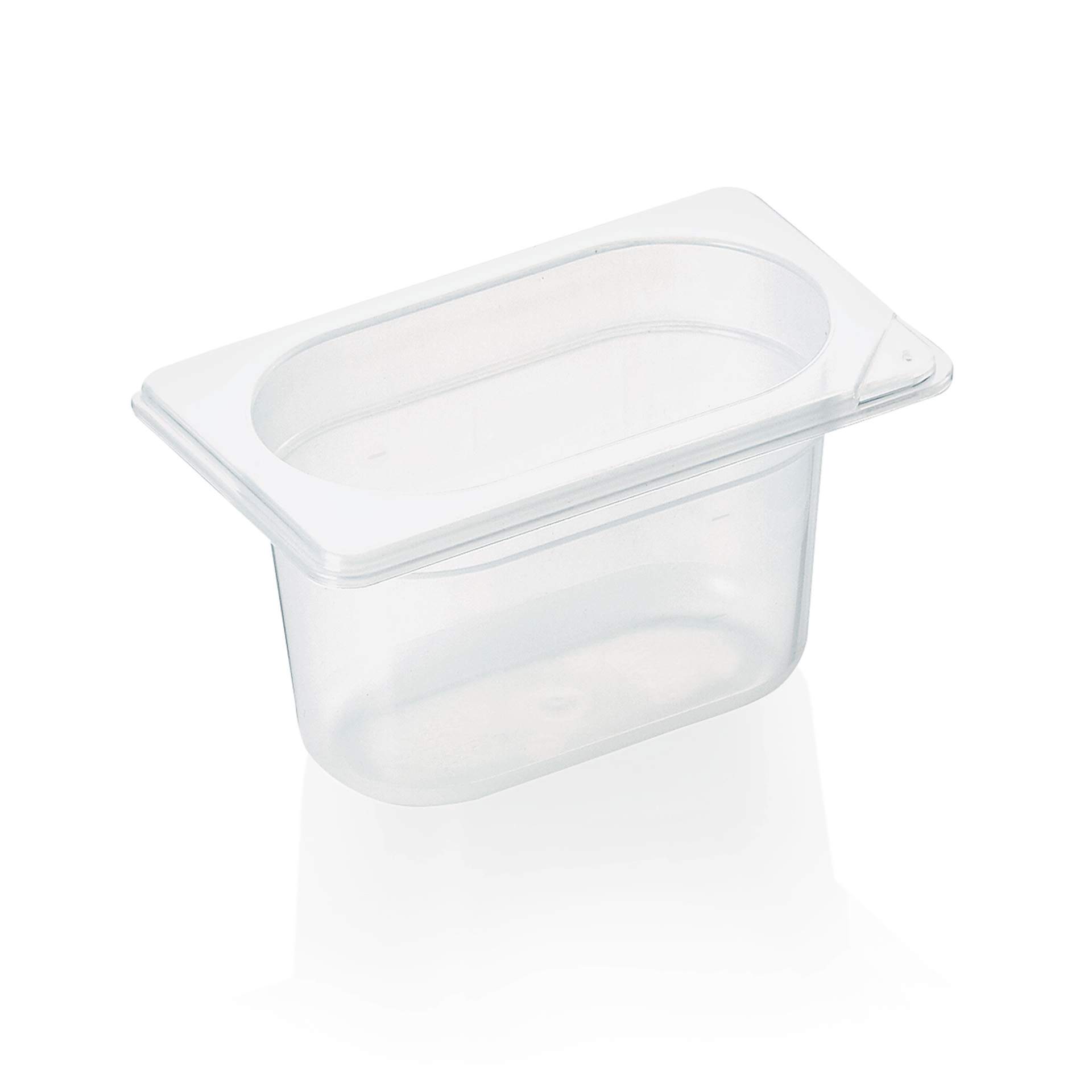 GN-Behälter - BPA frei - Serie 89 - Inhalt 0,70 l - GN 1/9 (176 x 108 mm) - 100 mm - Polypropylen - 8919100-A