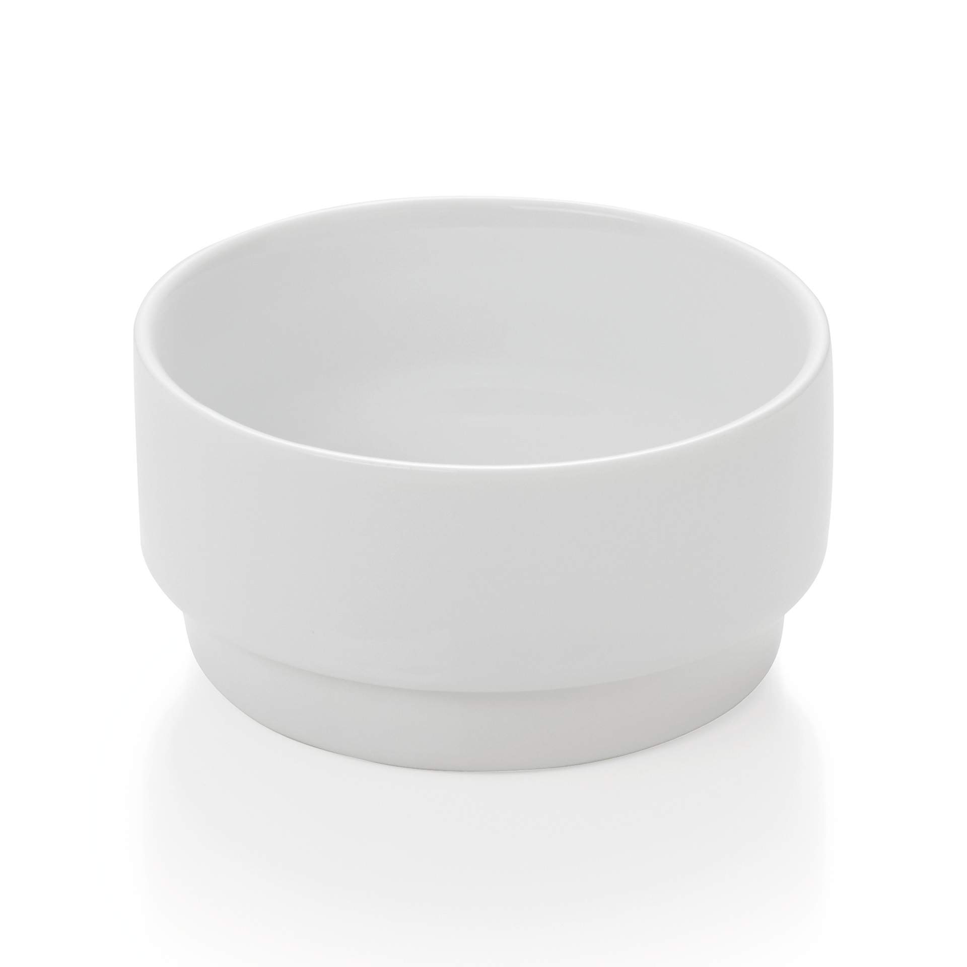 Schale - für Systemgastronomie - Serie Hamburg - Abm. 5,3 cm - Ø 10,2 cm - Inhalt 0,26 l - Porzellan - premium Qualität - 4870100-A