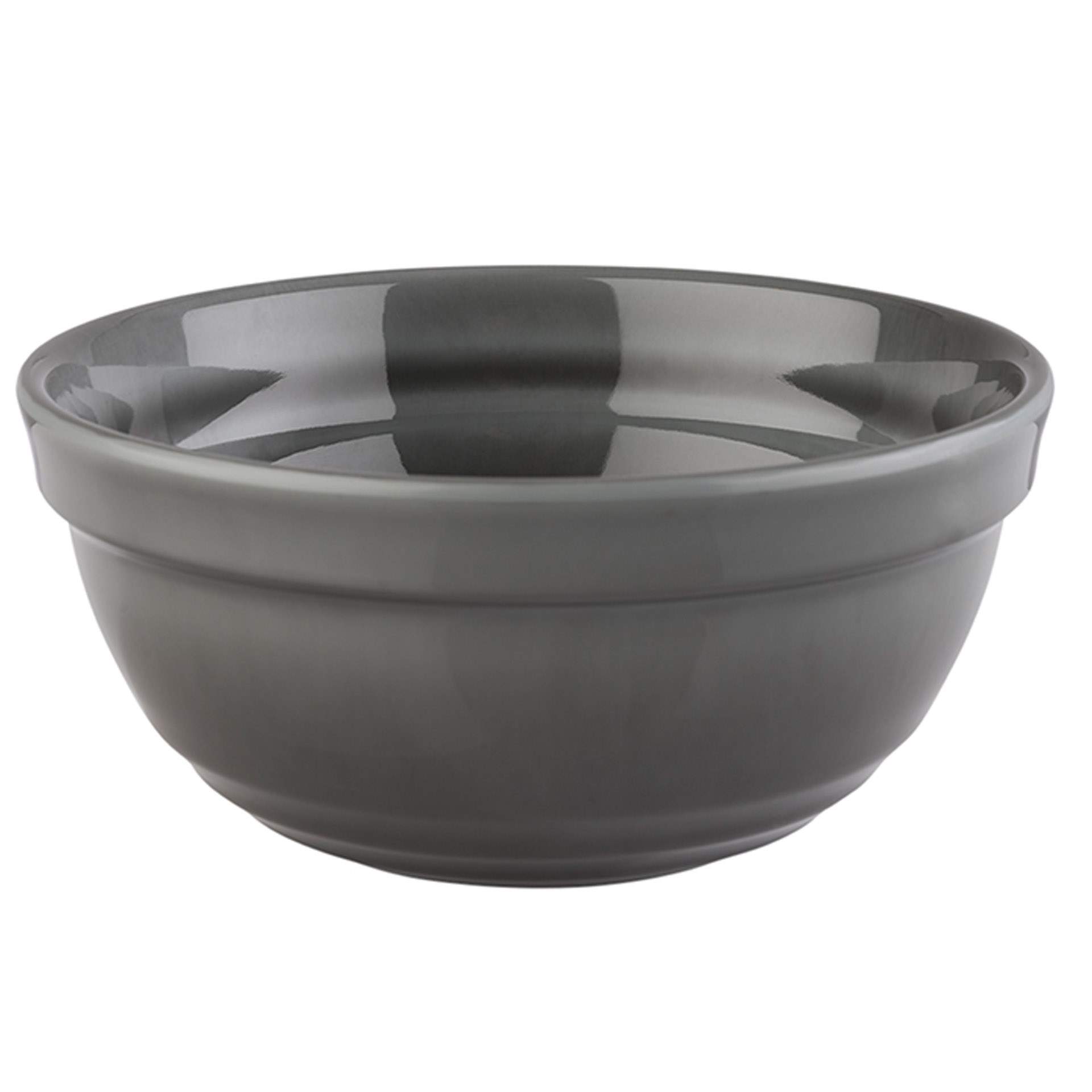 Schale - Serie Emma - grau - Höhe 6,5 cm - Ø 14,0 cm - Inhalt 0,50 l - Melamin - 85104-B