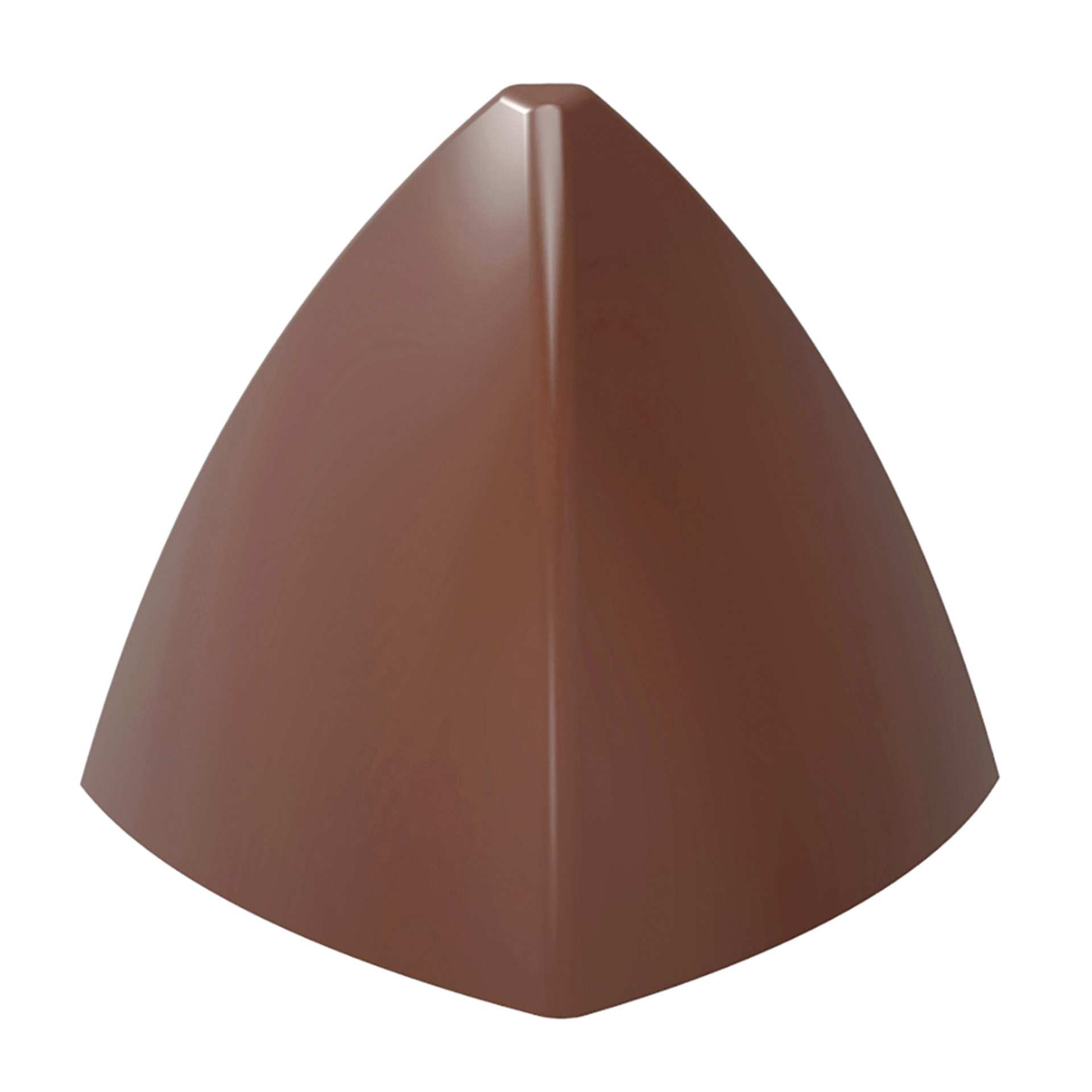 Schokoladen-Form - Pyramide - Abm. 27,5 x 13,5 x 3,2 cm - Polycarbonat - 421924-C