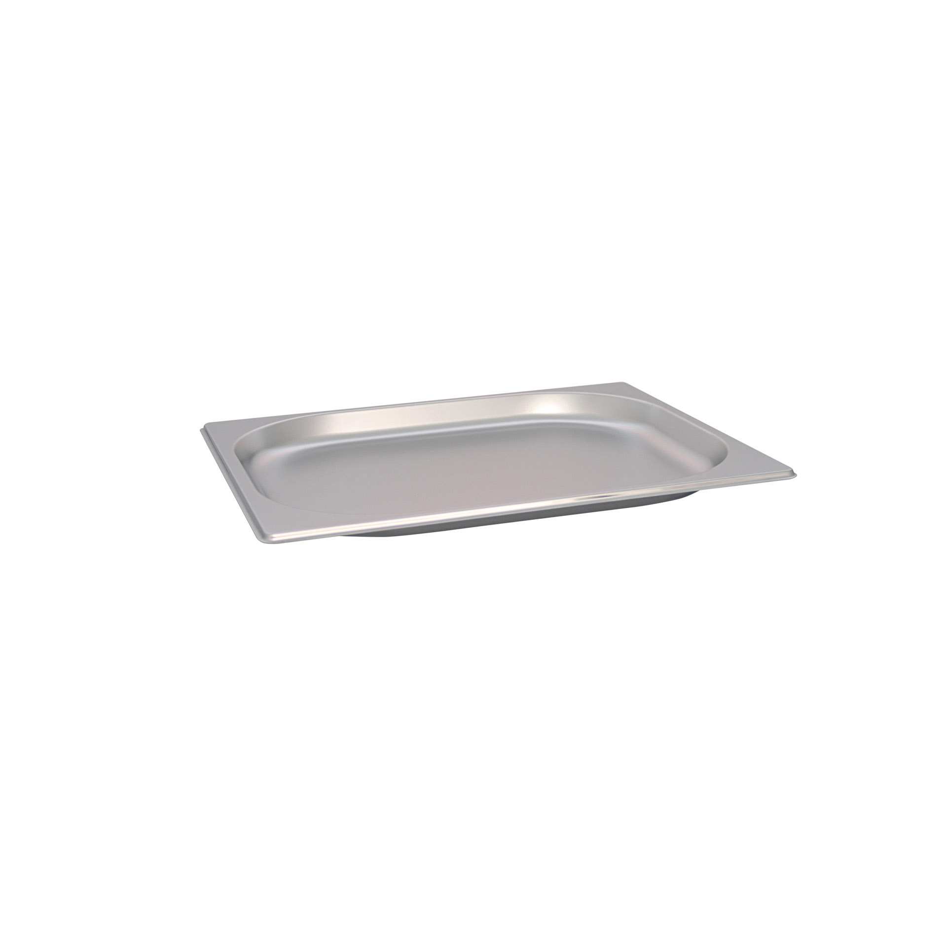 GN-Behälter - Abm. 32,5 x 26,5 x 2,0 cm - Inhalt 0,8 l - GN 1/2 (325 x 265 mm) - 20 mm - Edelstahl - 530220-C