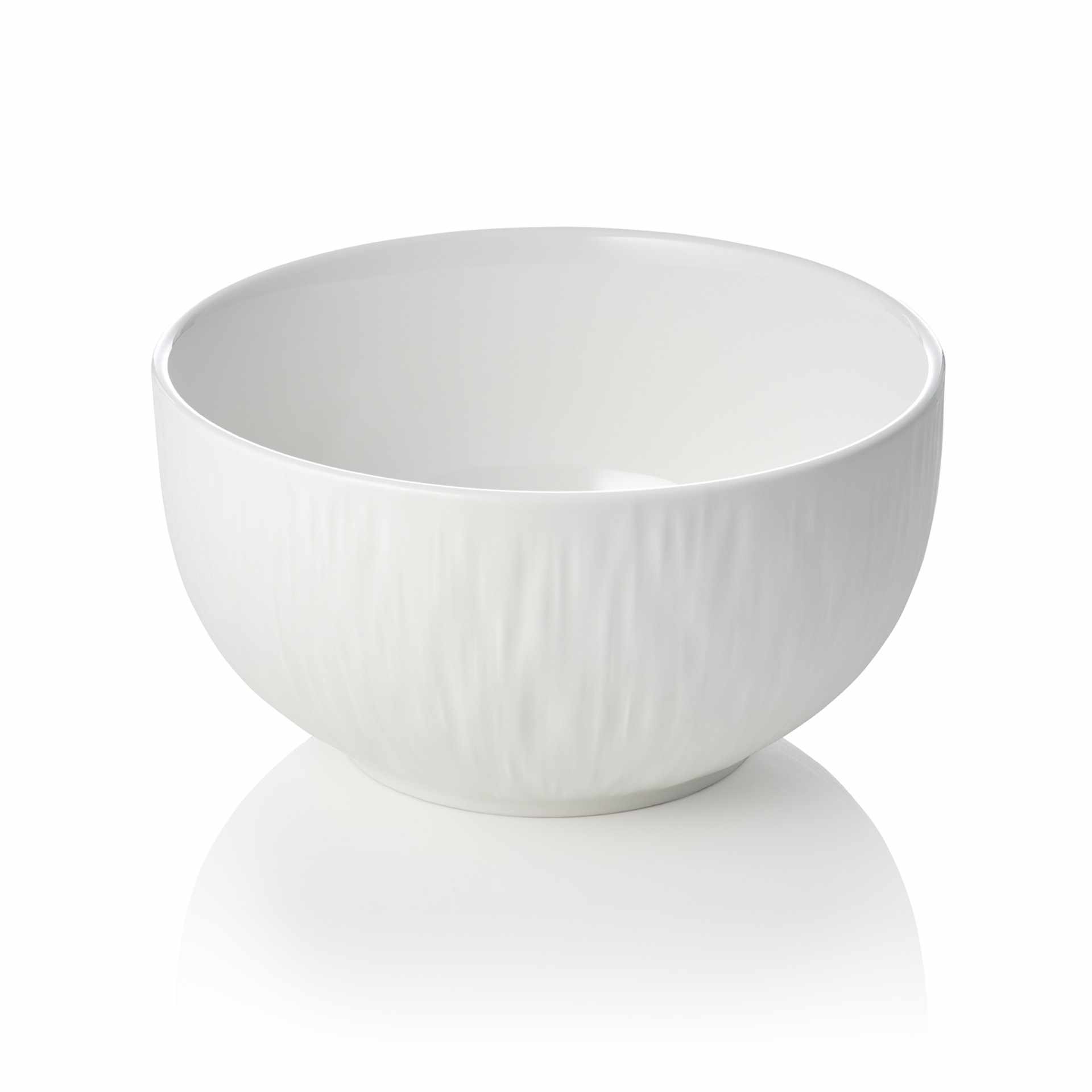 Schale - Serie Maya Shiro - Höhe 8,0 cm - Ø 15,0 cm - Inhalt 0,8 l - Porzellan