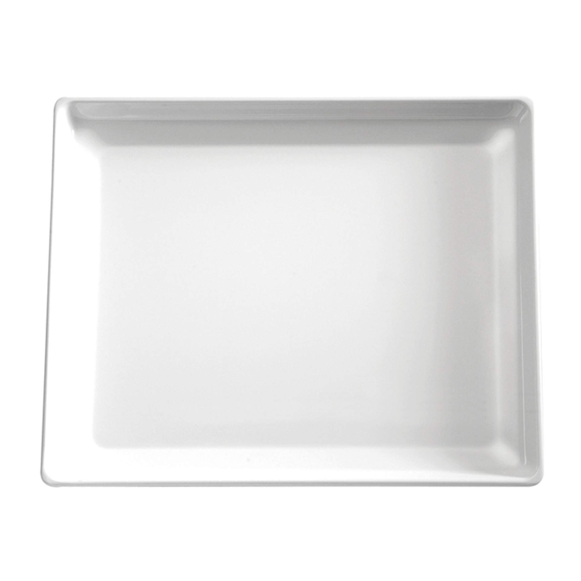 GN-Tablett - Serie Float - weiß - rechteckig - Abm. 3 cm - GN 1/2 (325 x 265 mm) - Melamin - 83925-B