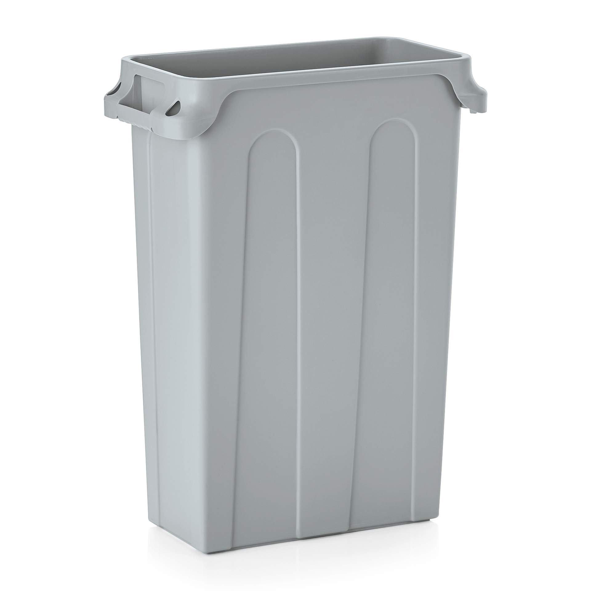 Abfallbehälter - Deckel bitte separat bestellen - Abm. 56,5 x 28 x 76 cm - Inhalt 75 l - Polyethylen - 9250750-A