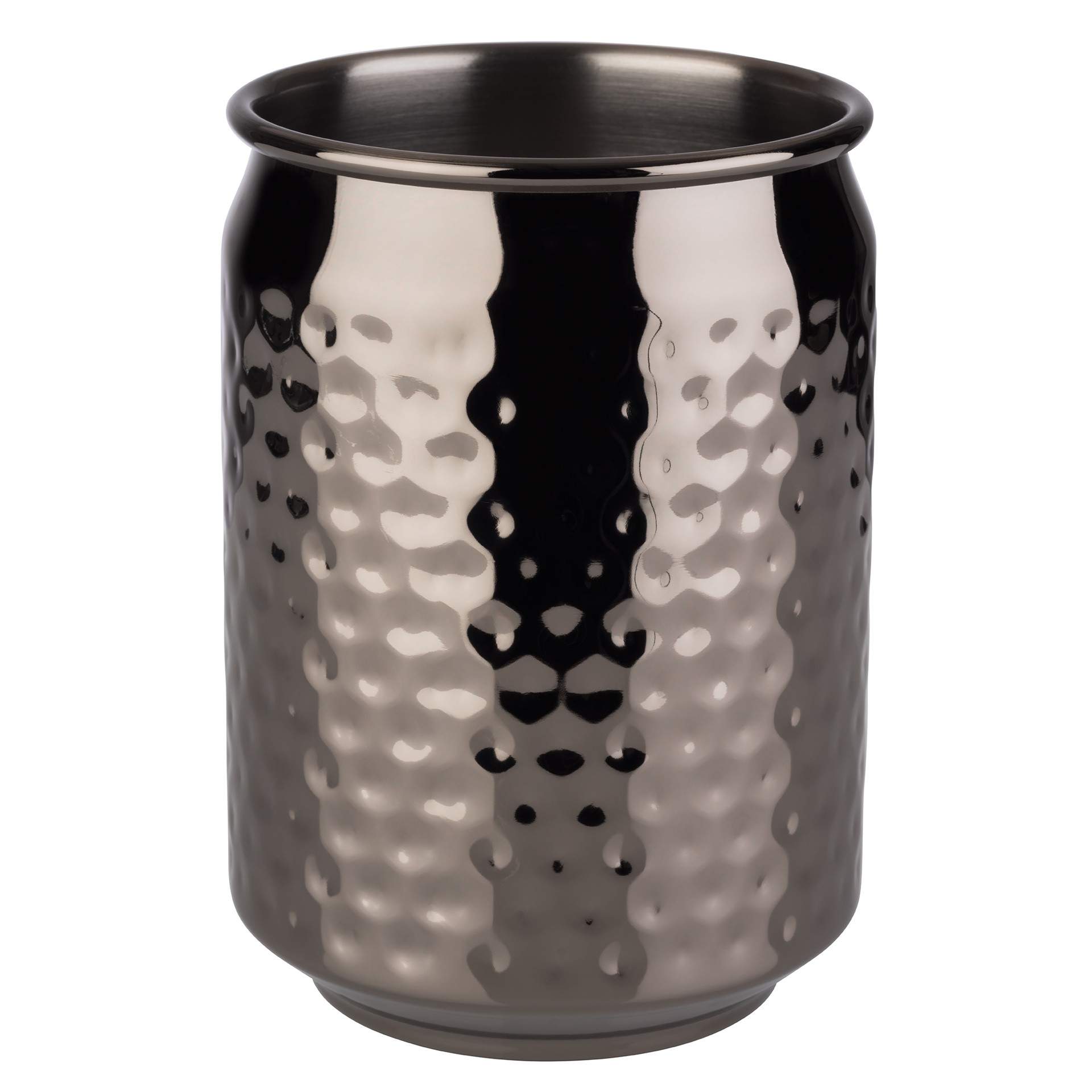 Becher - Serie Cool - schwarz - rund - Abm. 10,5 cm - Ø 7,5 cm - Inhalt 0,35 l - Edelstahl - 93372-B