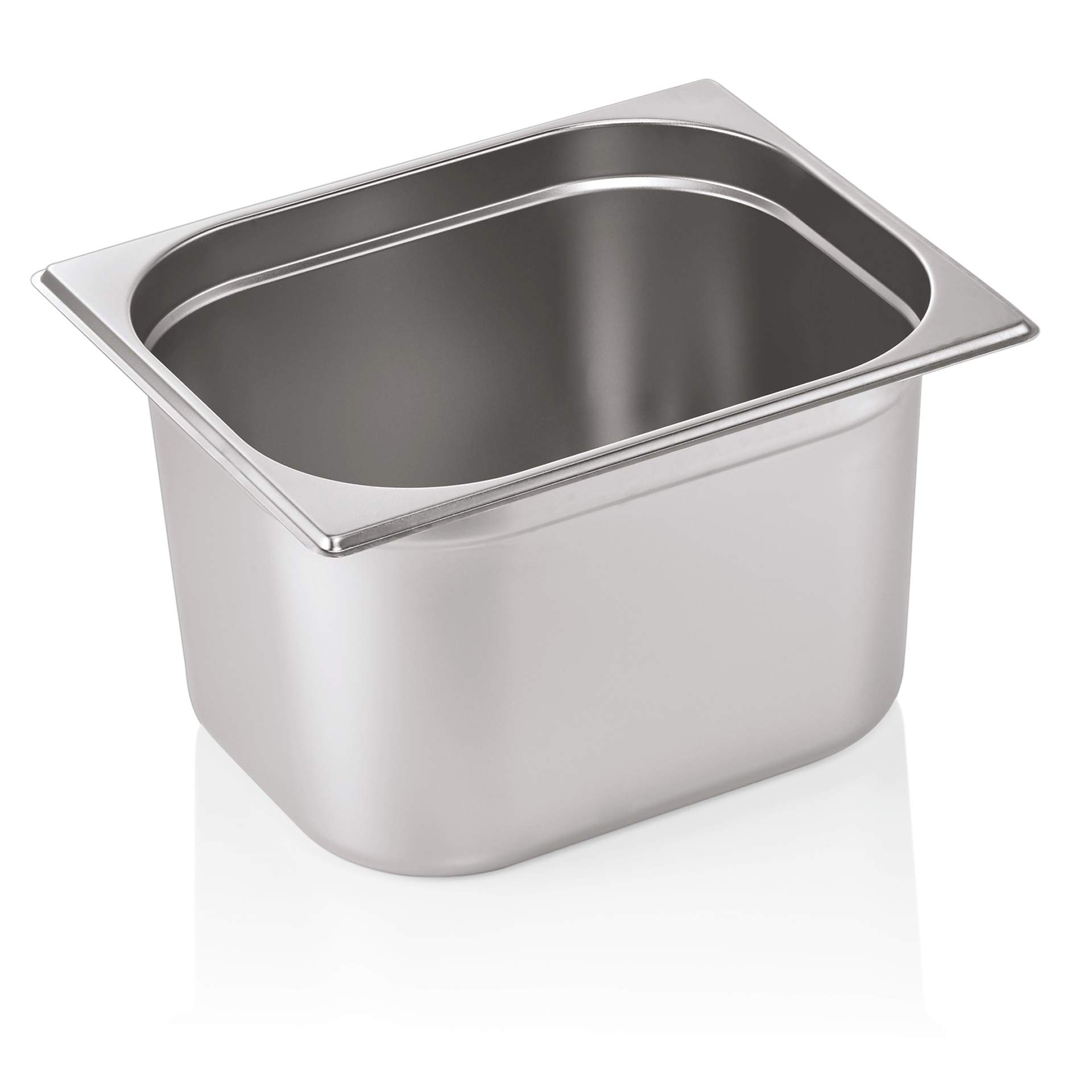 GN-Behälter - GN 1/2 - 200 mm - Serie 70 - Inhalt 12,5 l - Chromnickelstahl - 7012200-A