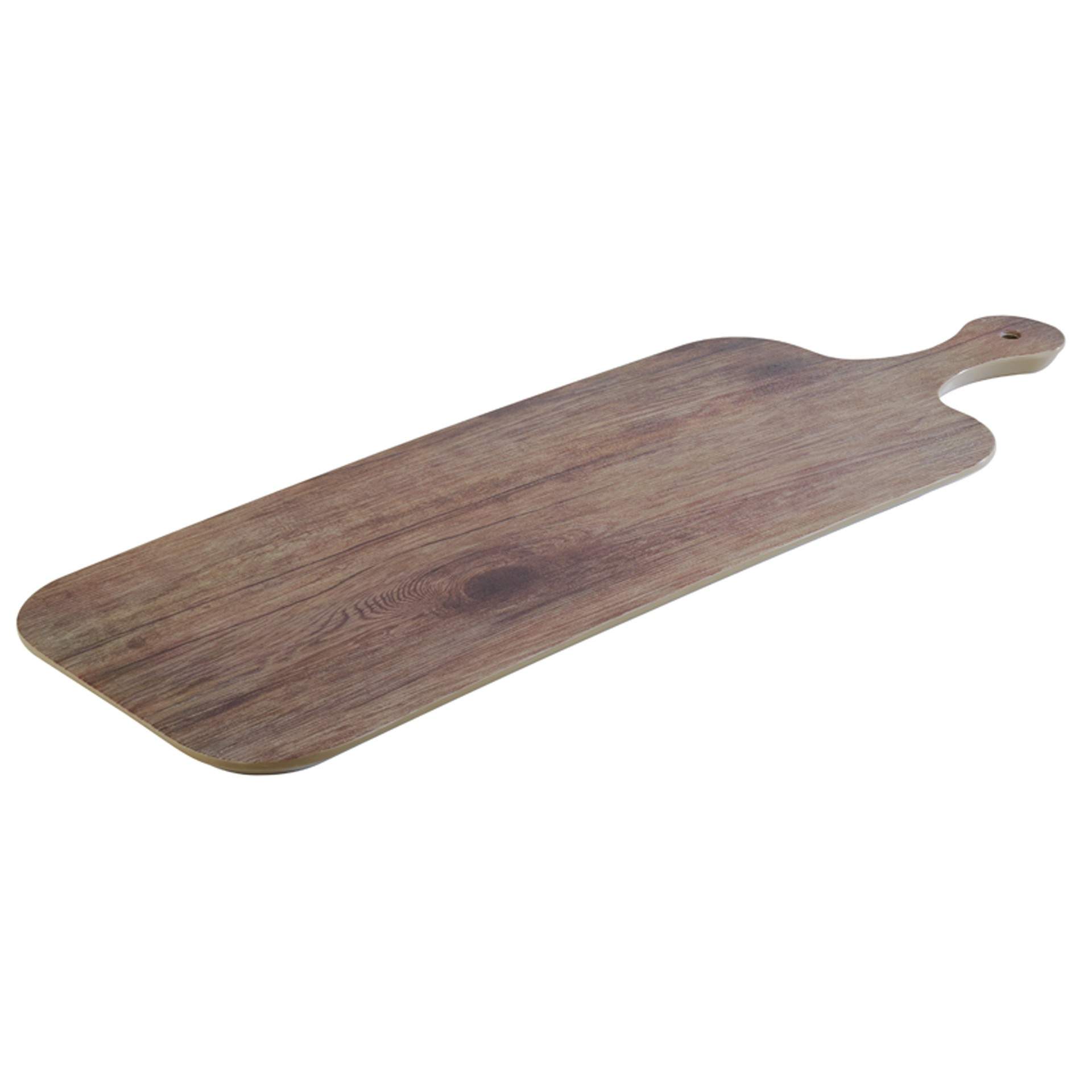 Tablett - strukturierte Oberfläche - Serie Oak - holzoptik - Abm. 48 x 20 x 1,5 cm - Melamin - 84179-B