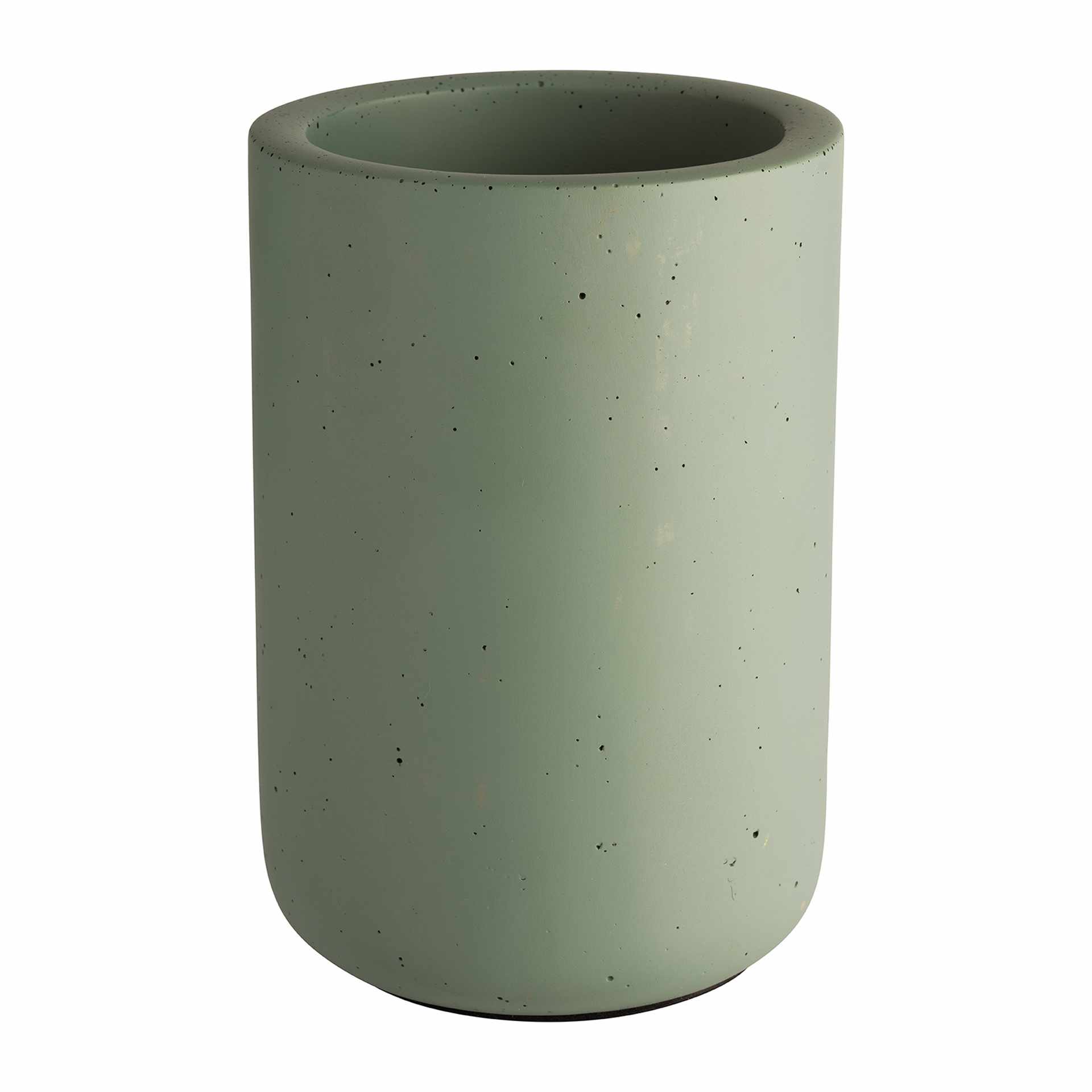 Flaschenkühler - Serie Element - grün - Höhe 19,0 cm - Ø (außen) 12 cm - Beton - 36105-B