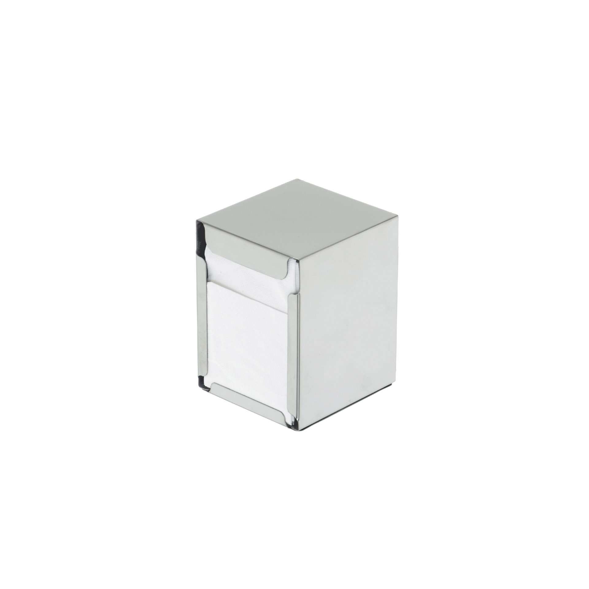 Serviettenspender - für 100 Servietten 170 x 170 mm - Abm. 9,5 x 10,0 x 13,0 cm - Edelstahl - 195700-C