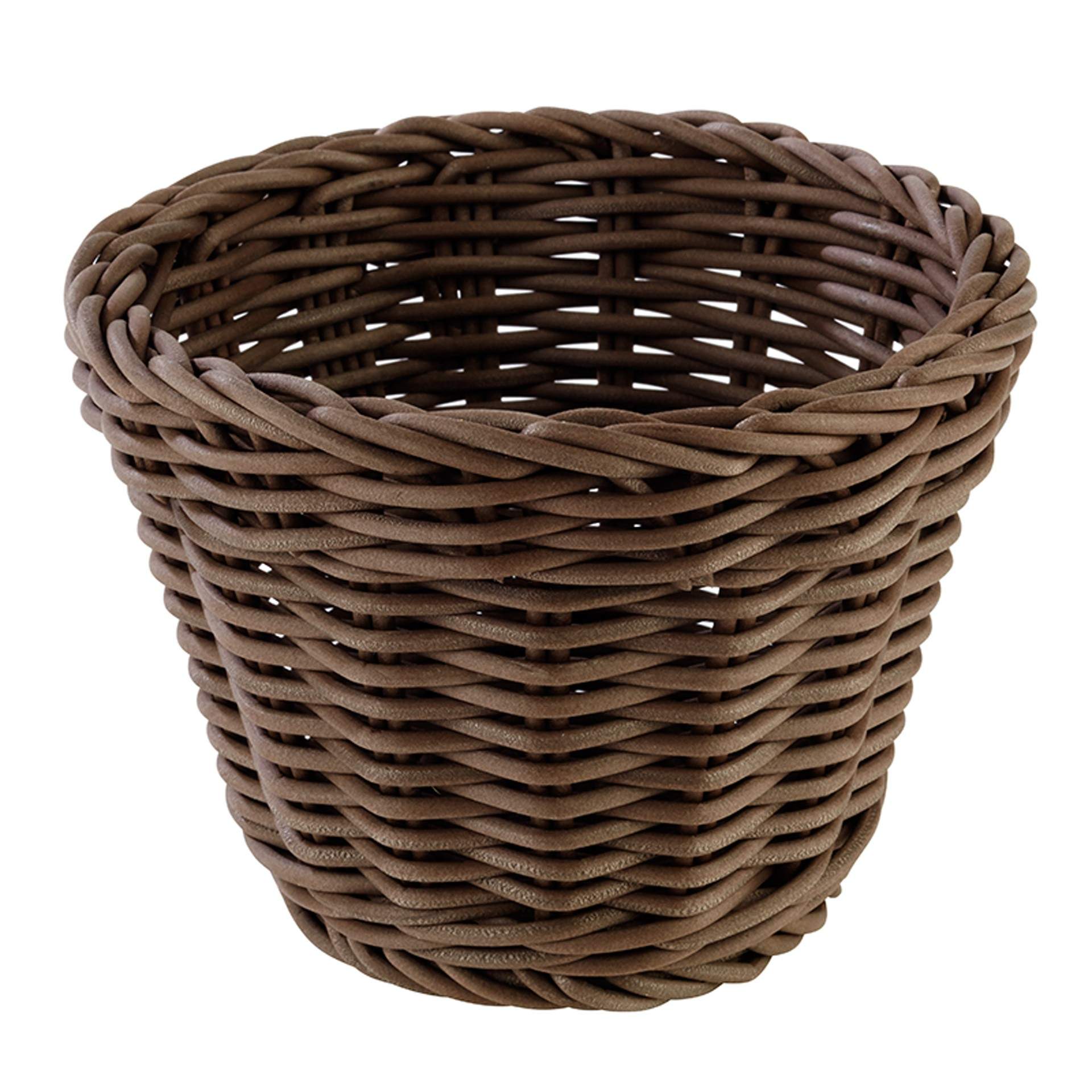 Korb - Serie Profi Line - braun - rund - Abm. 10,0 cm - Ø 13,0 cm - Polypropylen - 50623-B