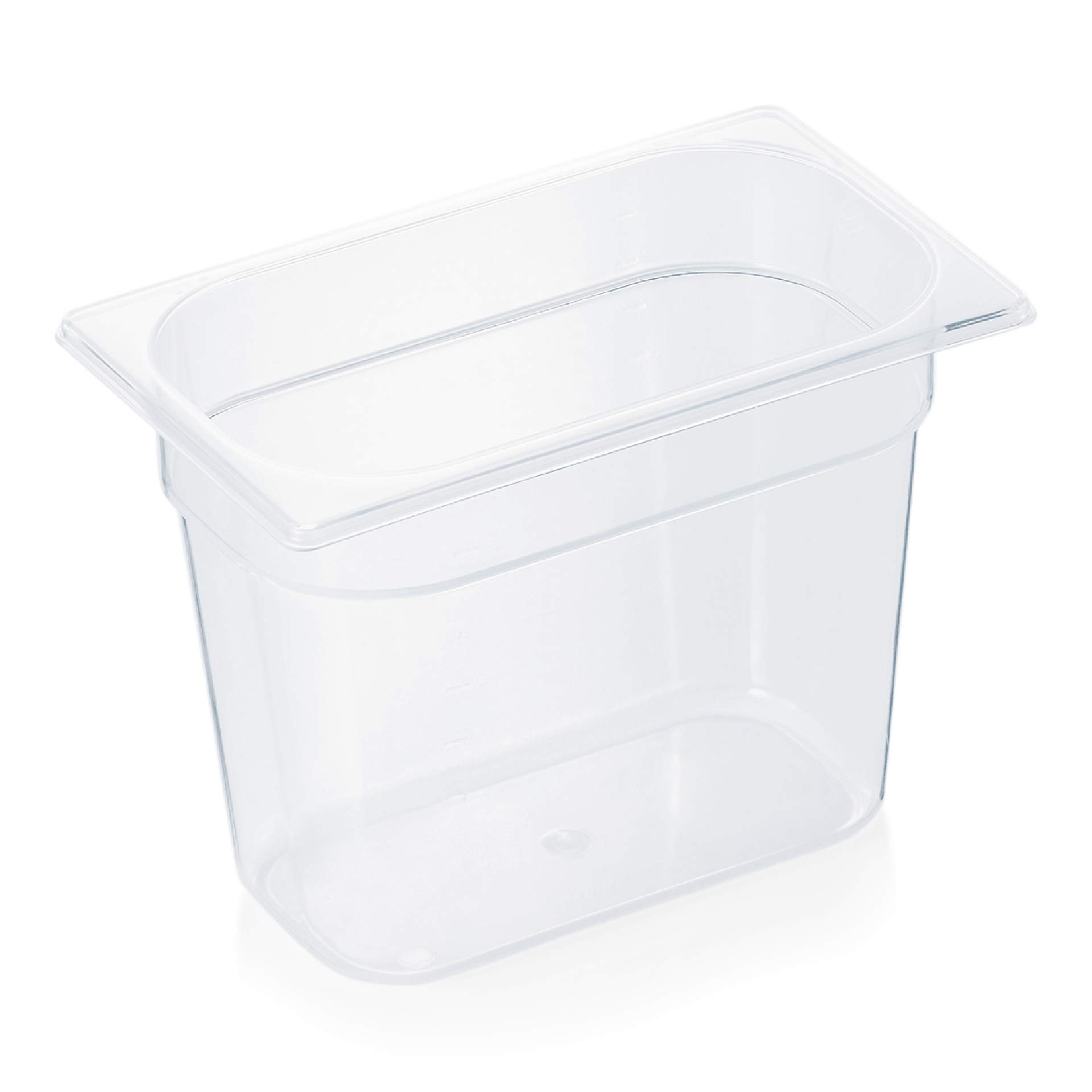GN-Behälter - BPA frei - Serie 84 - Inhalt 4,8 l - GN 1/4 (265 x 162 mm) - 200 mm - Polypropylen - 8414200-A