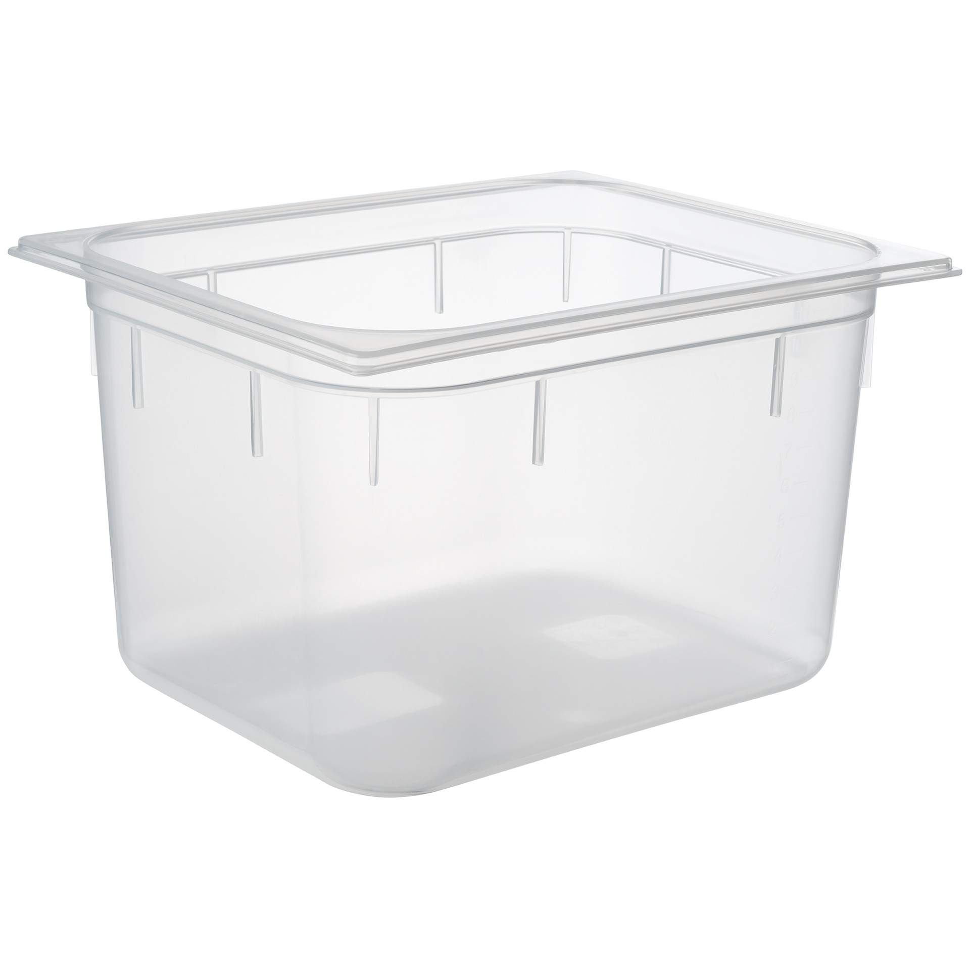 GN-Behälter - milchig-transparent - Inhalt 11,8 l - GN 1/2 (325 x 265 mm) - 200 mm - Polypropylen - 82117-B
