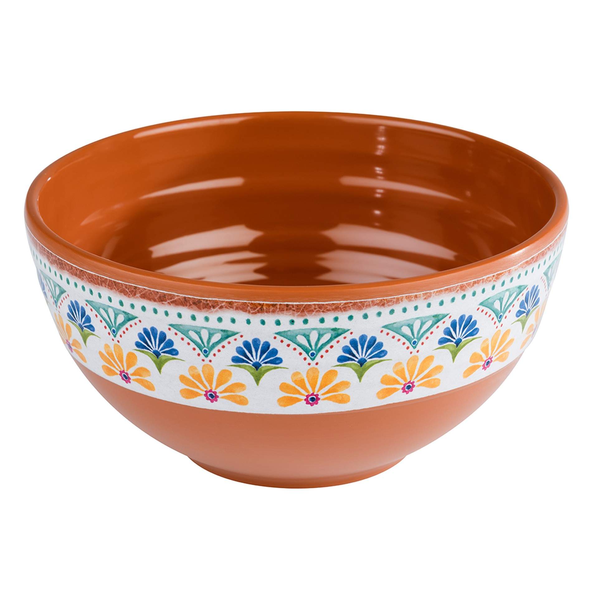 Schale - Serie Arabesque - rund - Abm. 8,0 cm - Ø 15,5 cm - Inhalt 0,80 l - Melamin - 84688-B