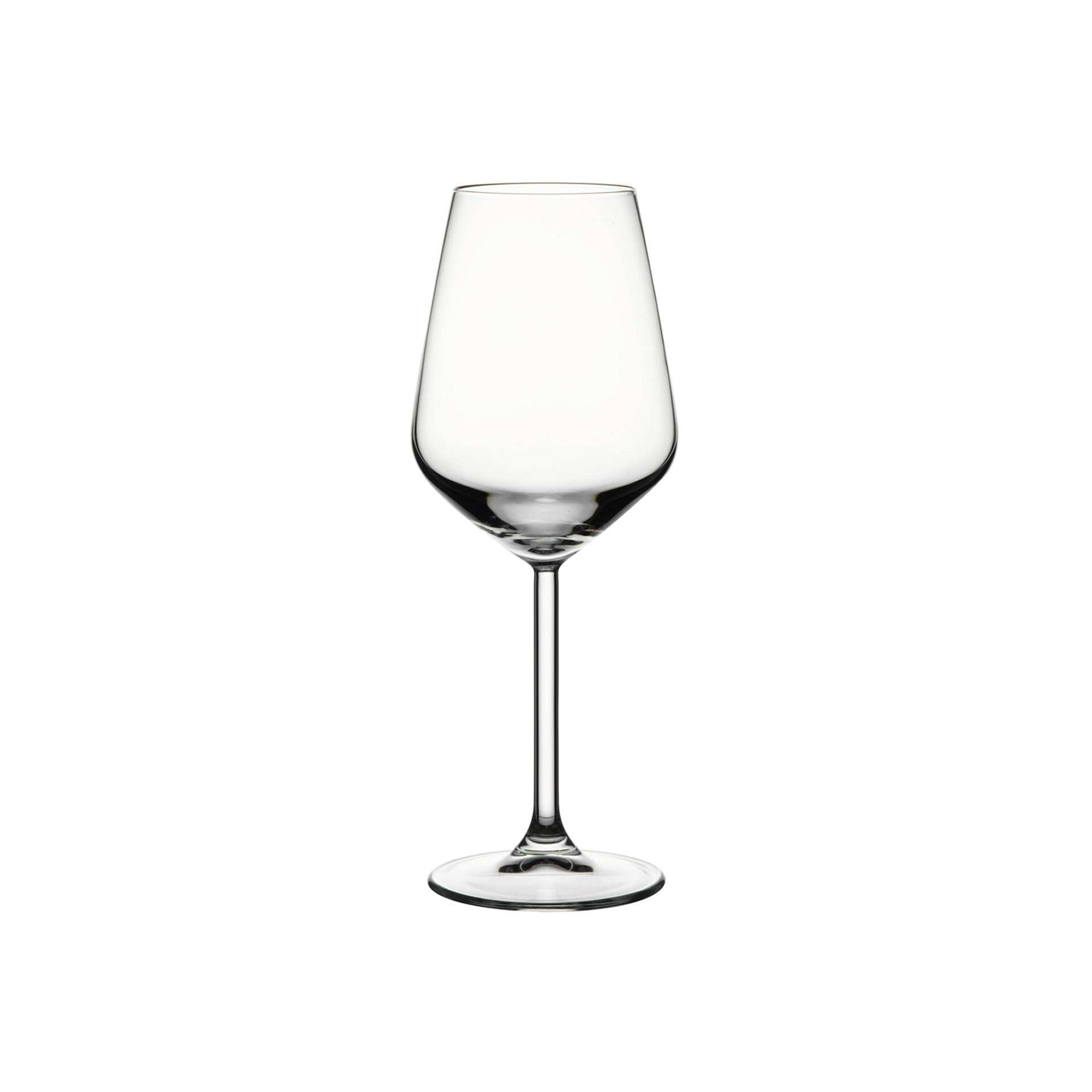 Weinglas - Set á 6 Stück - Serie Allegra - Höhe 21,7 cm - Ø oben / unten 8,35 / 7,5 cm - Inhalt 0,35 l - Glas - 440080-A