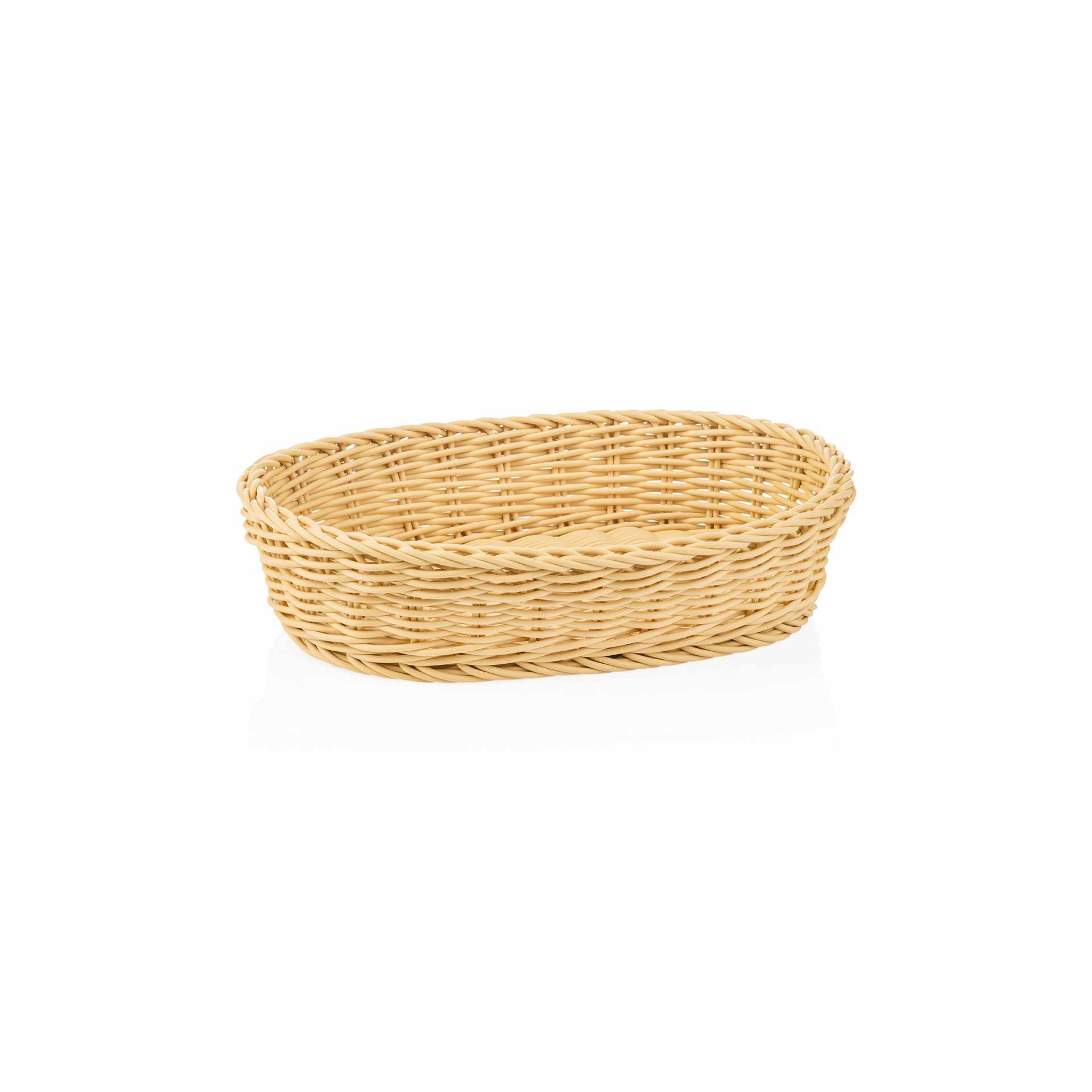 Korb - hellbeige - Abm. 32 x 23 x 7 cm - Polypropylen - 5073332-A