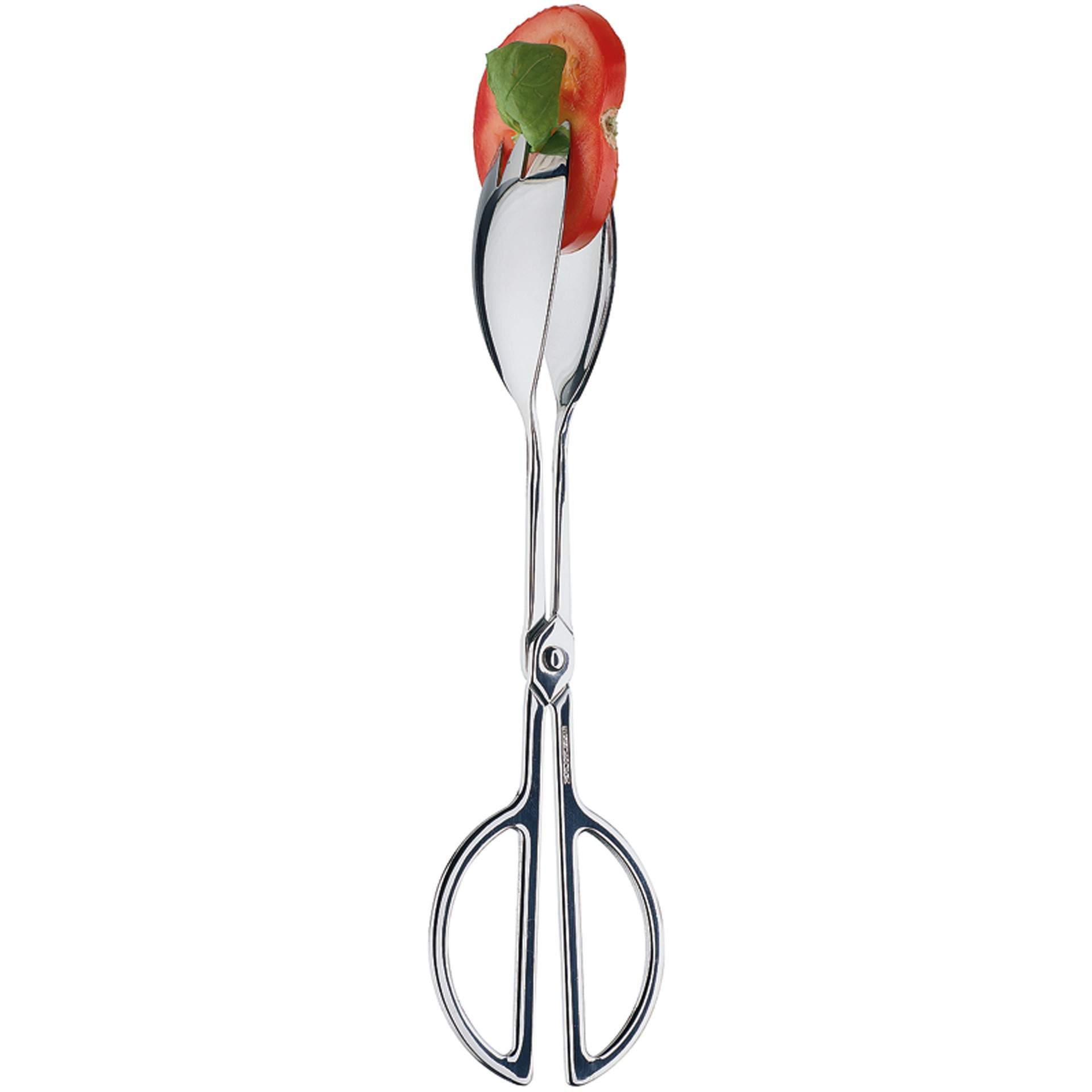 Salatzange - einfache Handhabung - hochglanzpoliert - Abm. 25 cm - Edelstahl - 685-B